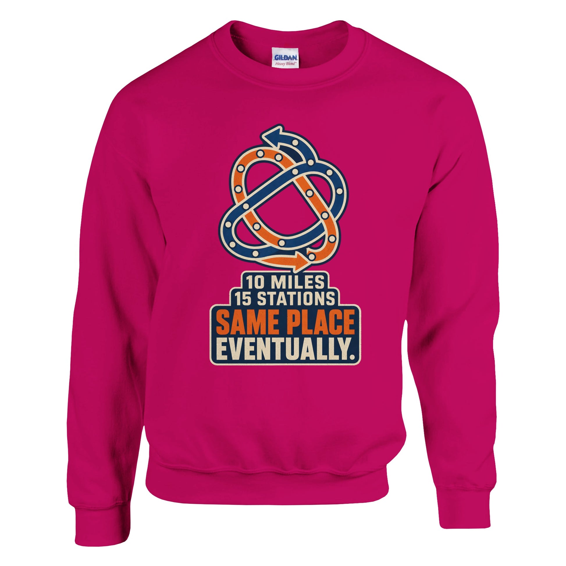 Glasgow Same Place Eventually Sweatshirt — product view 2