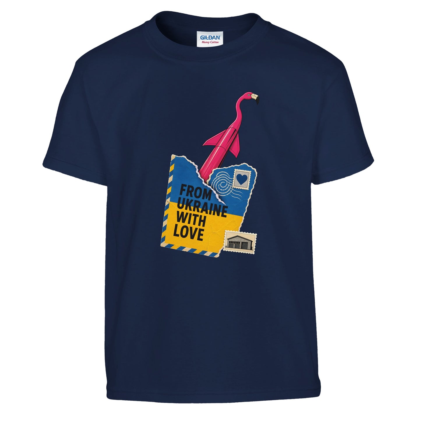 From Ukraine With Love Kids' T-shirt — product view 7