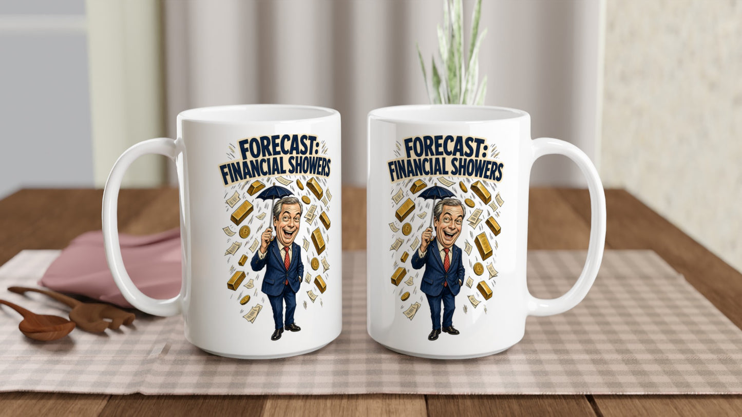 Forecast: Financial Showers Large Mug — product view 5