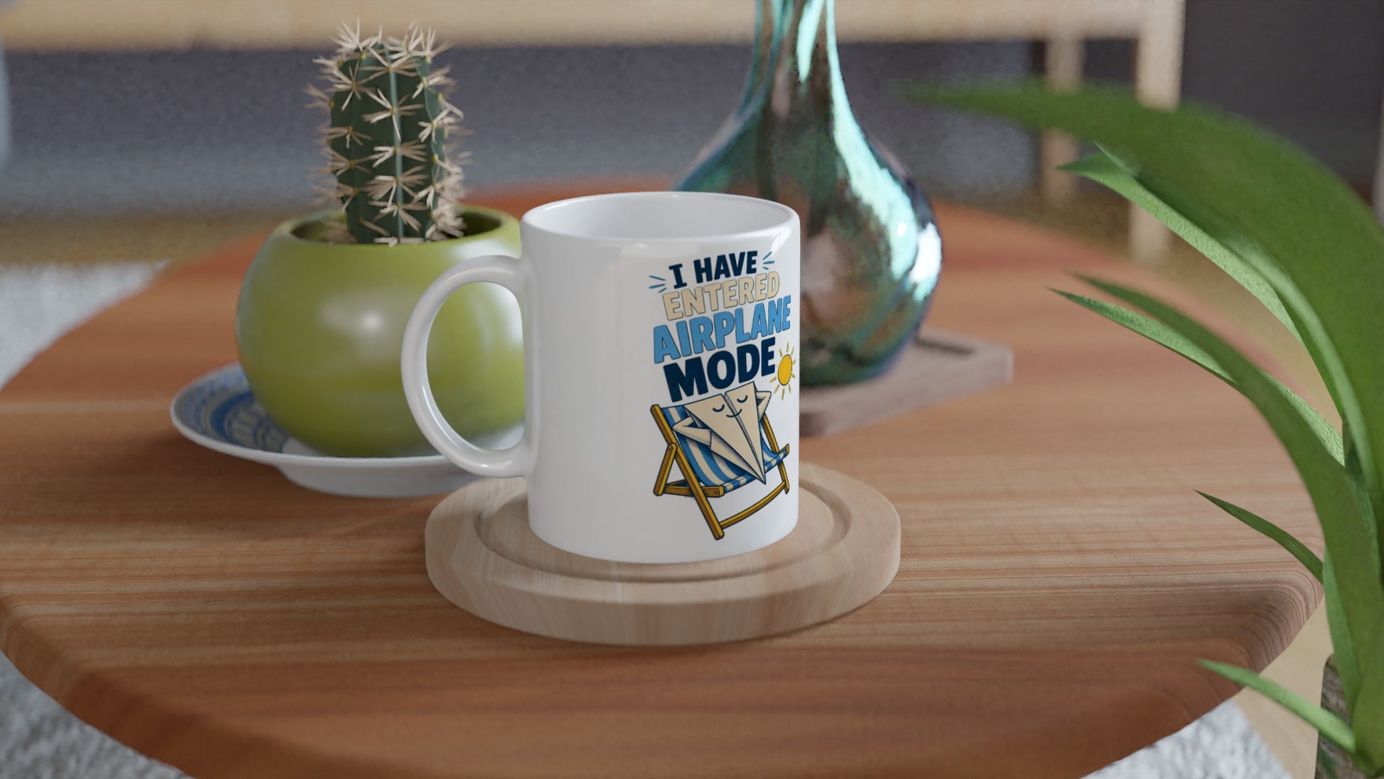 I Have Entered Airplane Mode Graphic Mug — product view 3