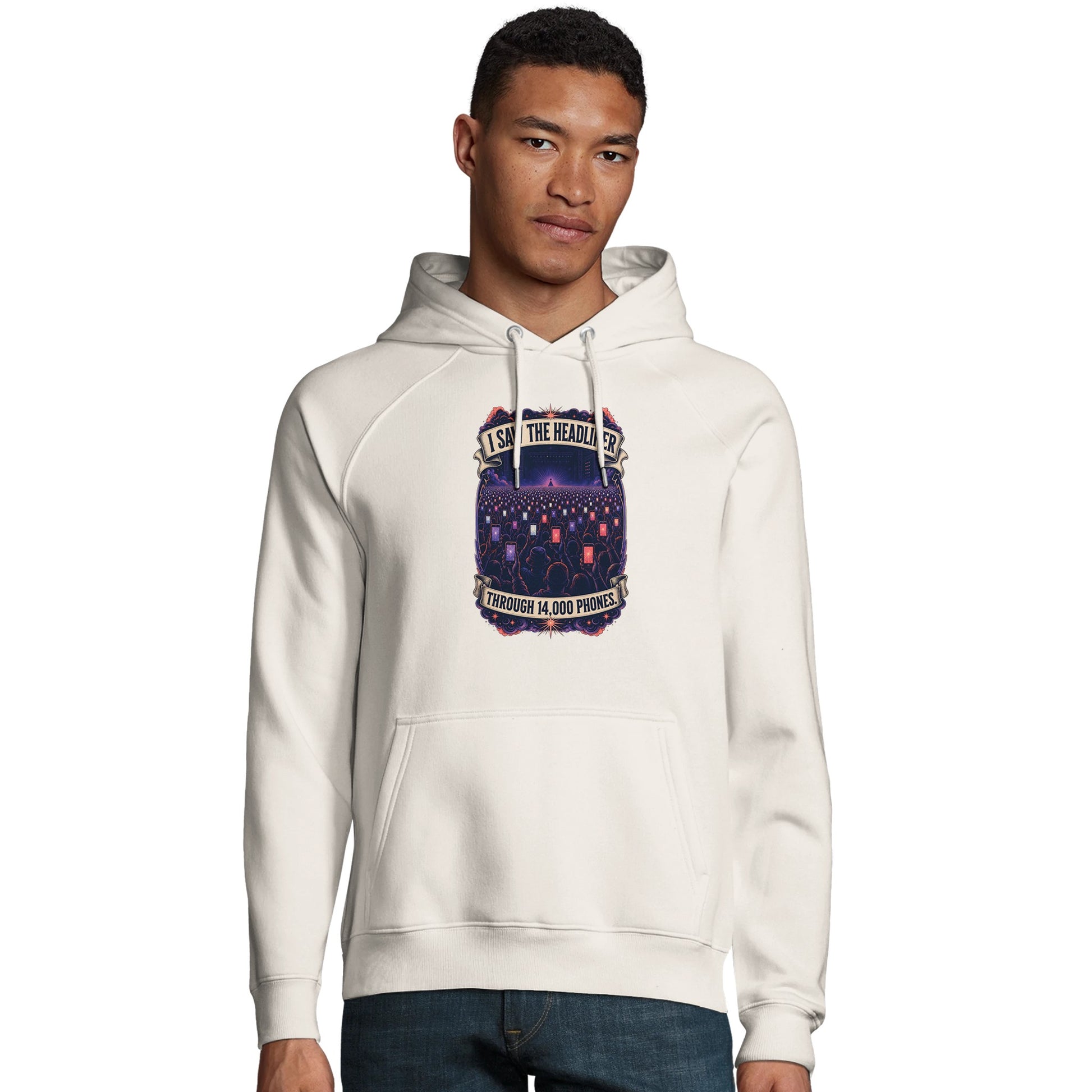 The Headliner Through 14,000 Phones Hoodie — product view 6