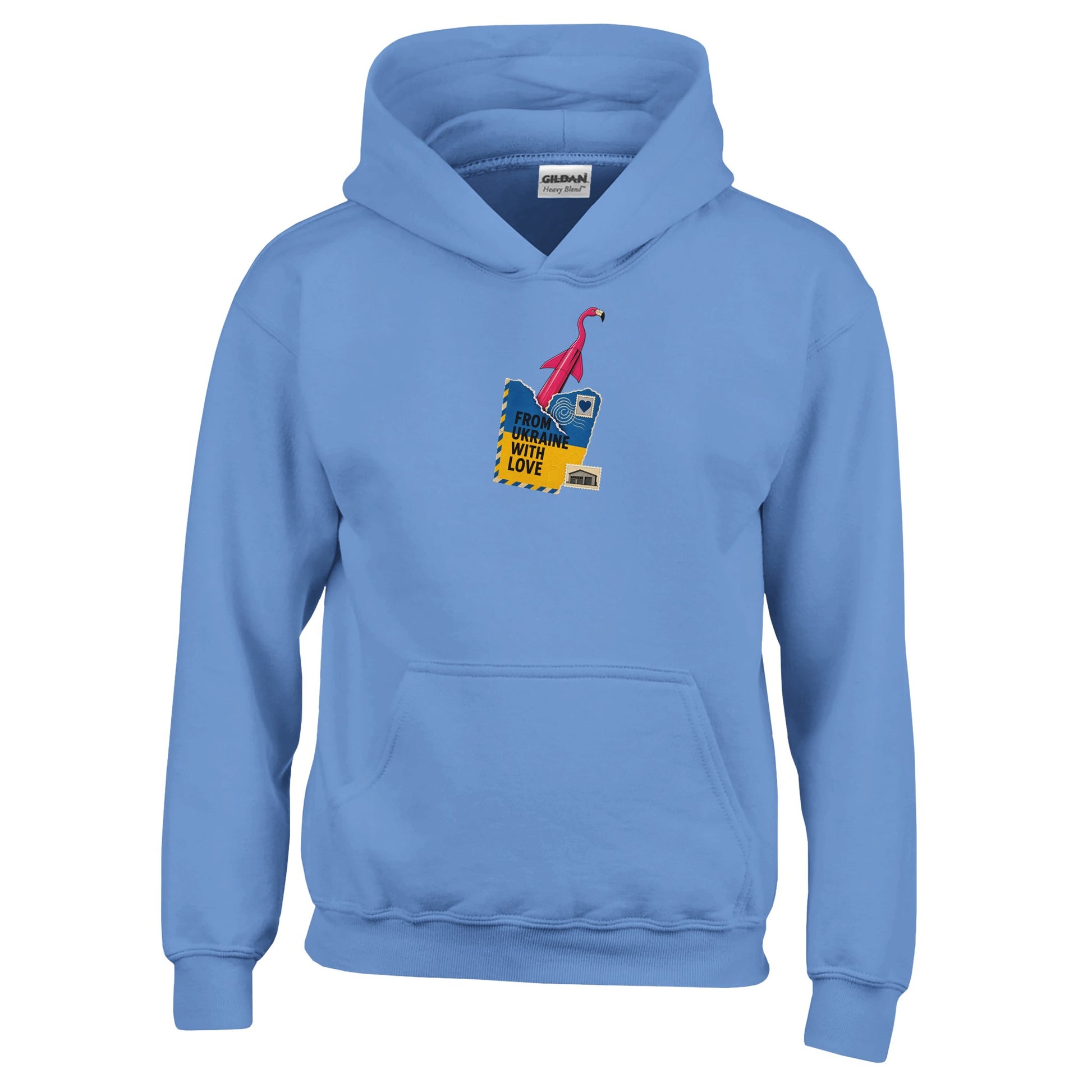 From Ukraine With Love Kids' Hoodie — product view 4