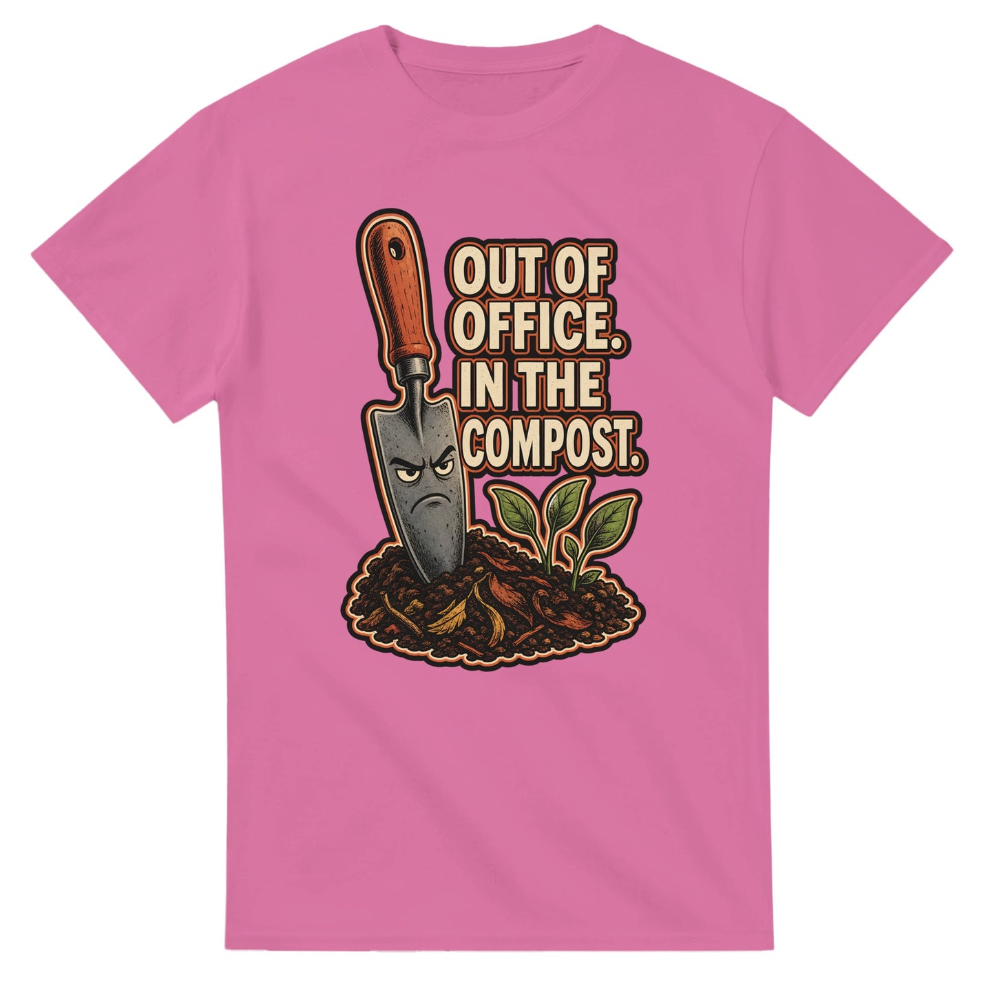 Out of Office, In the Compost T-shirt — product view 4