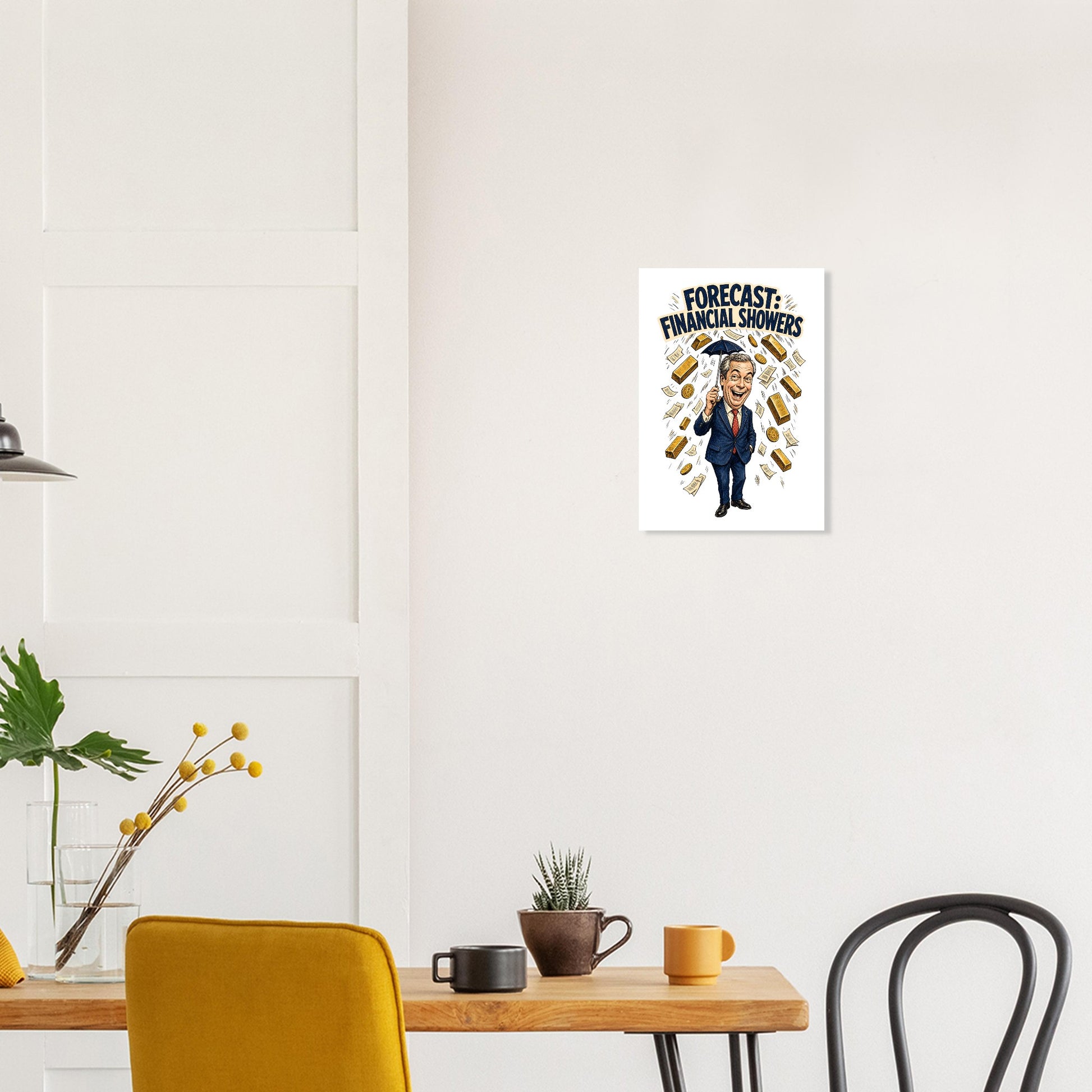 Forecast: Financial Showers Poster — product view 10