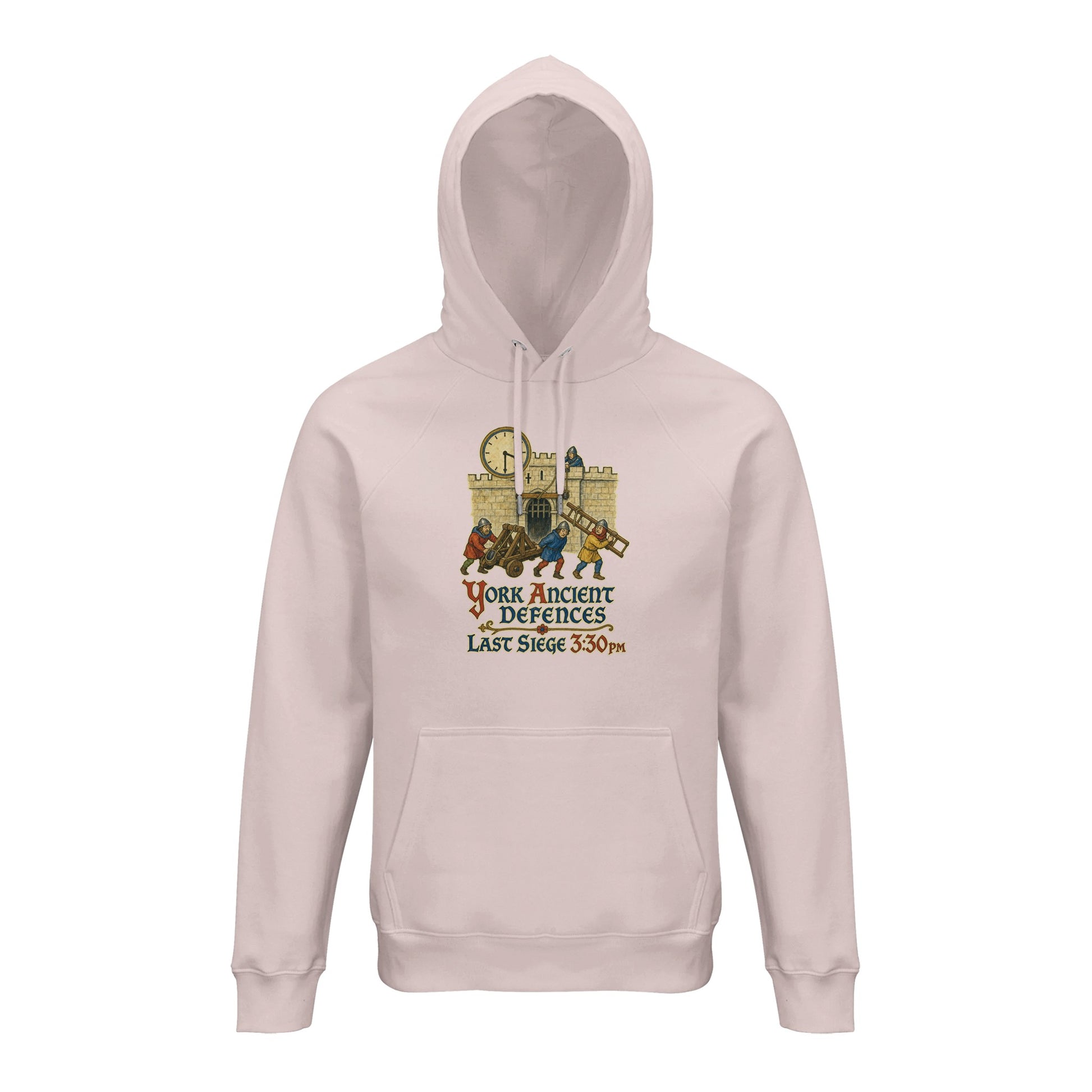 York Ancient Defences – Last Siege 3:30pm Hoodie — product view 2