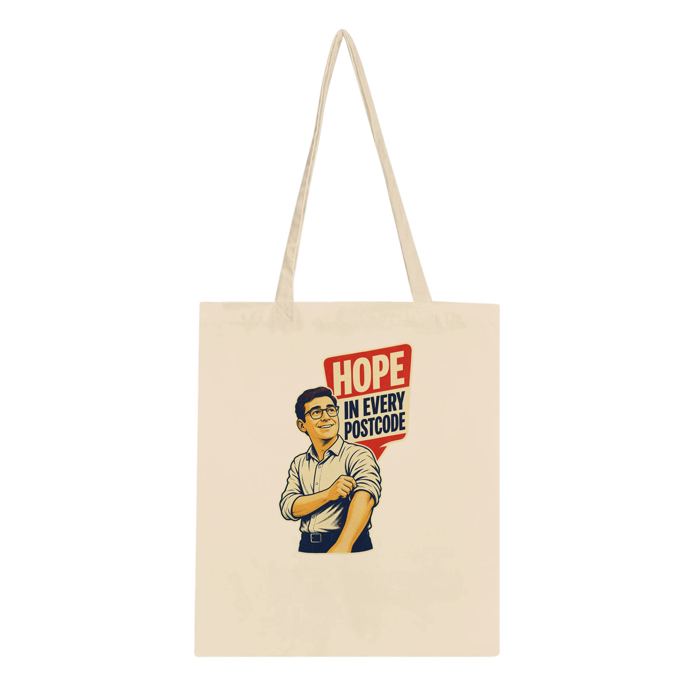 Hope in Every Postcode Tote Bag