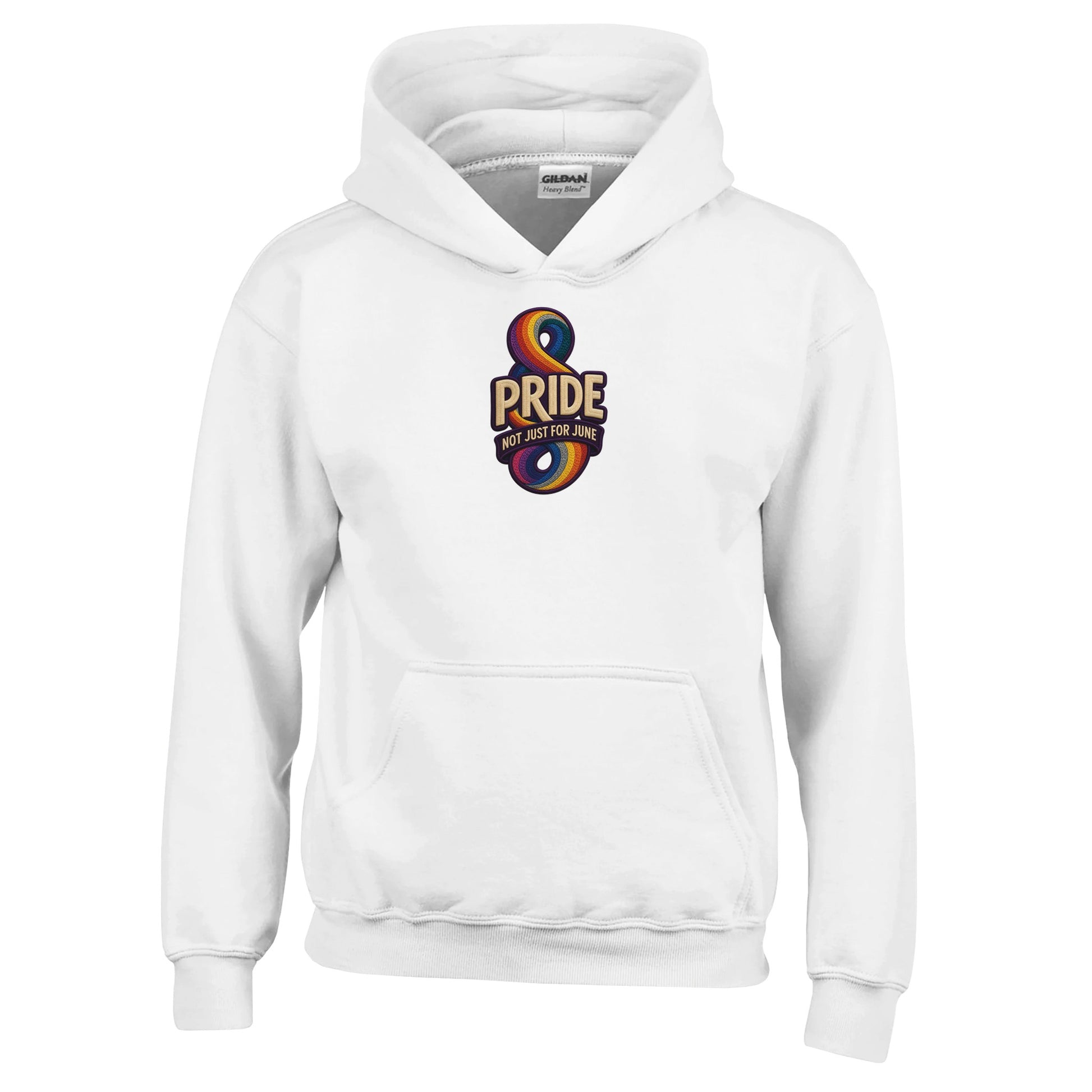 Pride: Not Just for June Kids' Hoodie — product view 1