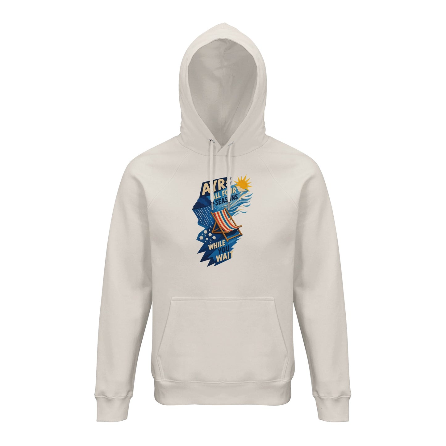 Ayr: All Four Seasons While You Wait Hoodie — product view 1