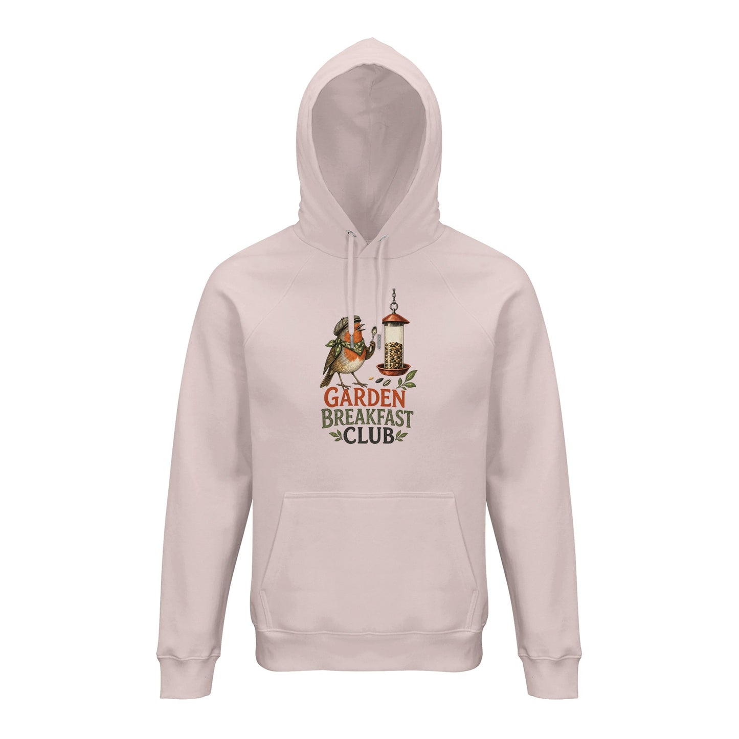 Garden Breakfast Club Robin Graphic Hoodie — product view 2