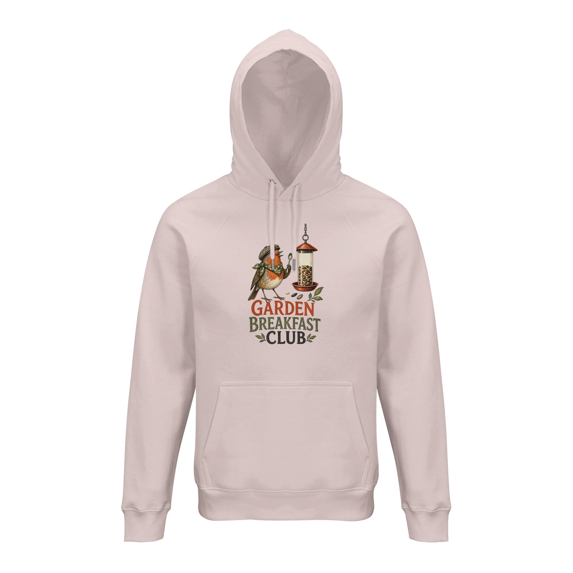 Garden Breakfast Club Robin Graphic Hoodie — product view 2