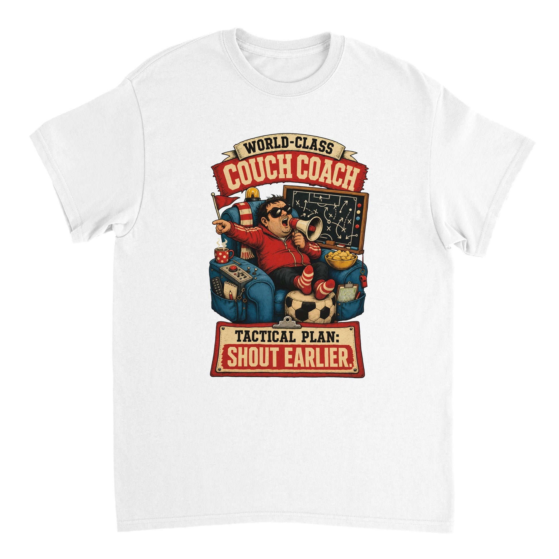 World-Class Couch Coach T-shirt — product view 17