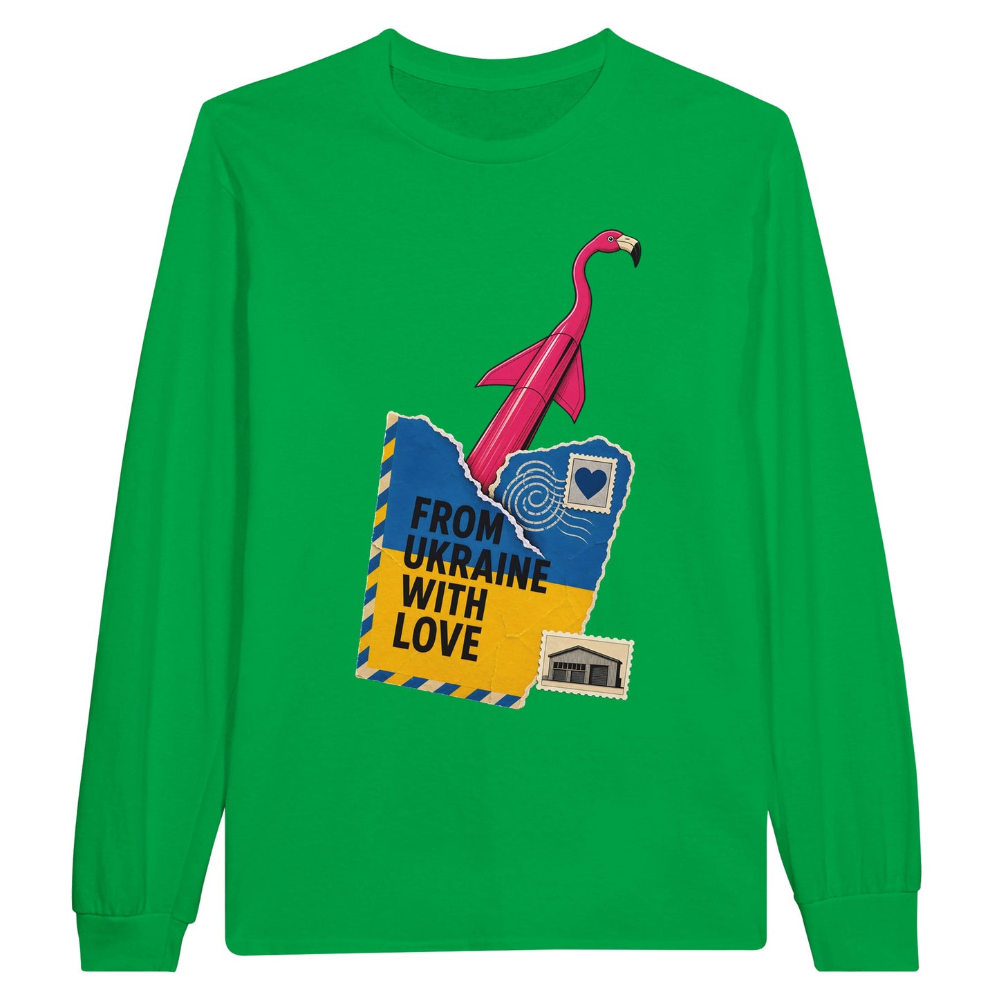 From Ukraine With Love Long-Sleeve T-shirt — product view 12
