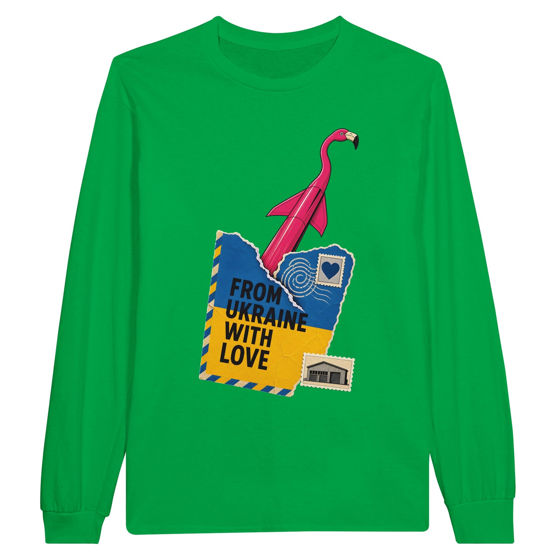 From Ukraine With Love Long-Sleeve T-shirt — product view 12