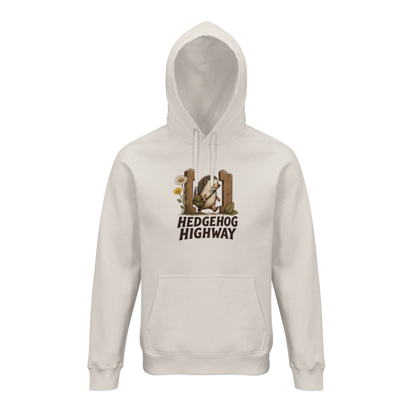 Hedgehog Highway Garden Graphic Hoodie — product view 1