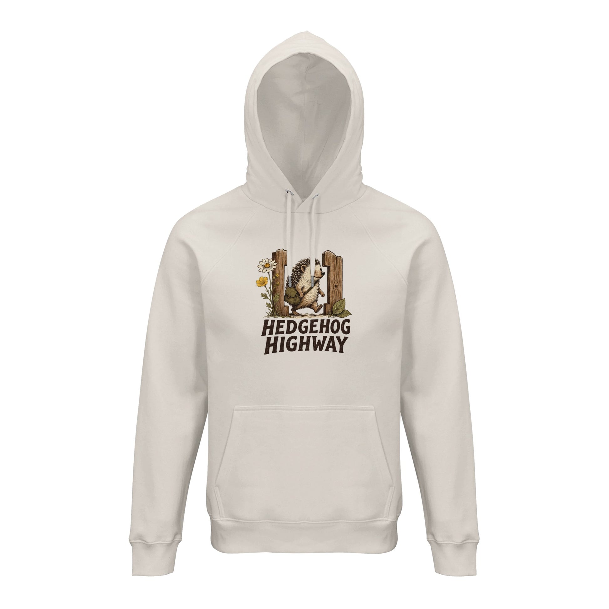 Hedgehog Highway Garden Graphic Hoodie — product view 1