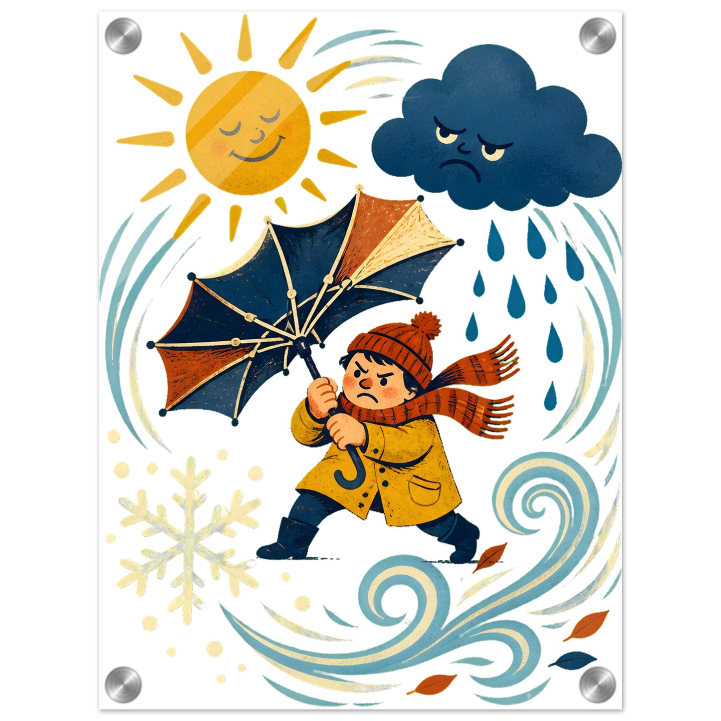 Forecast: All of It Acrylic Print — product view 1