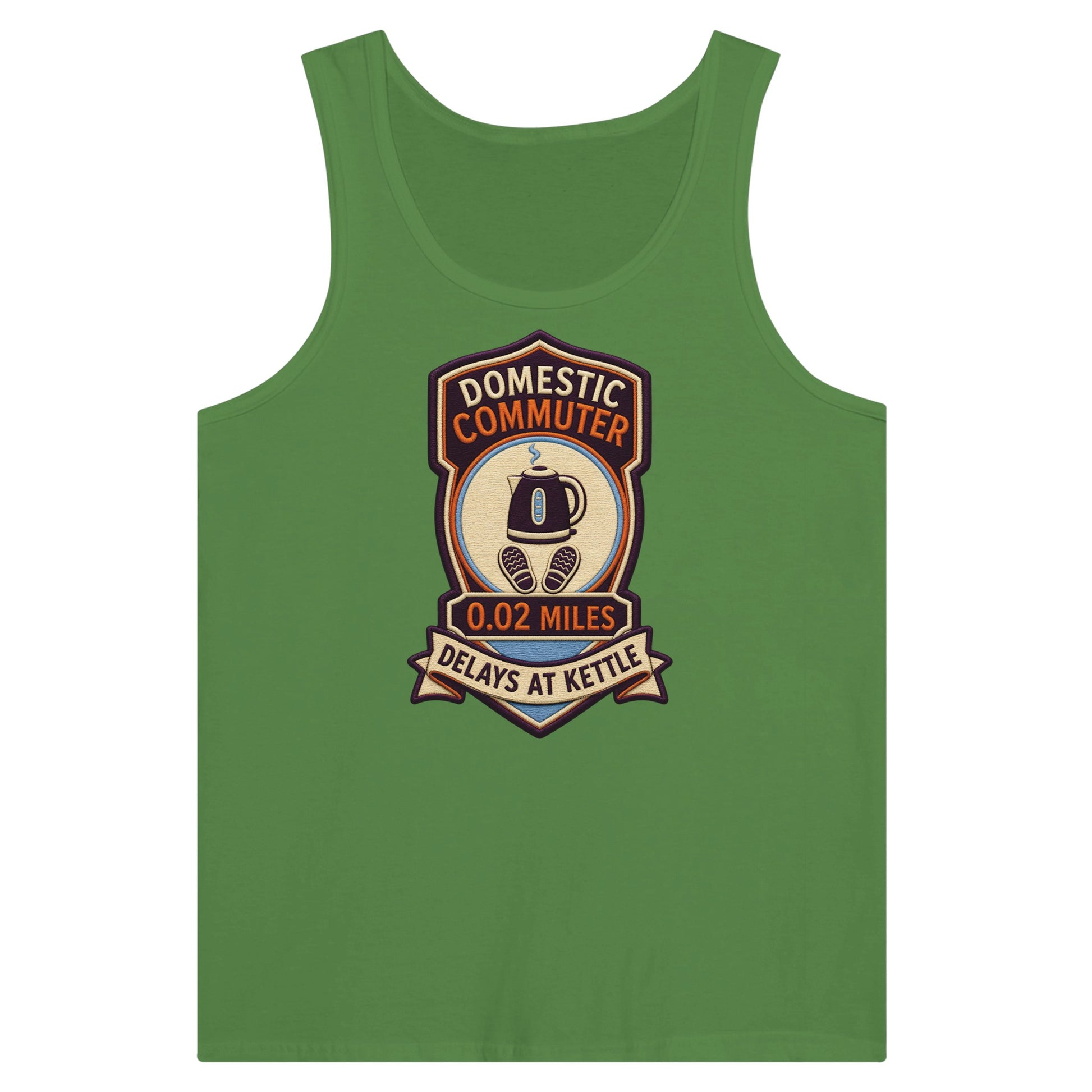 Domestic Commuter Premium Unisex Tank Top — product view 13