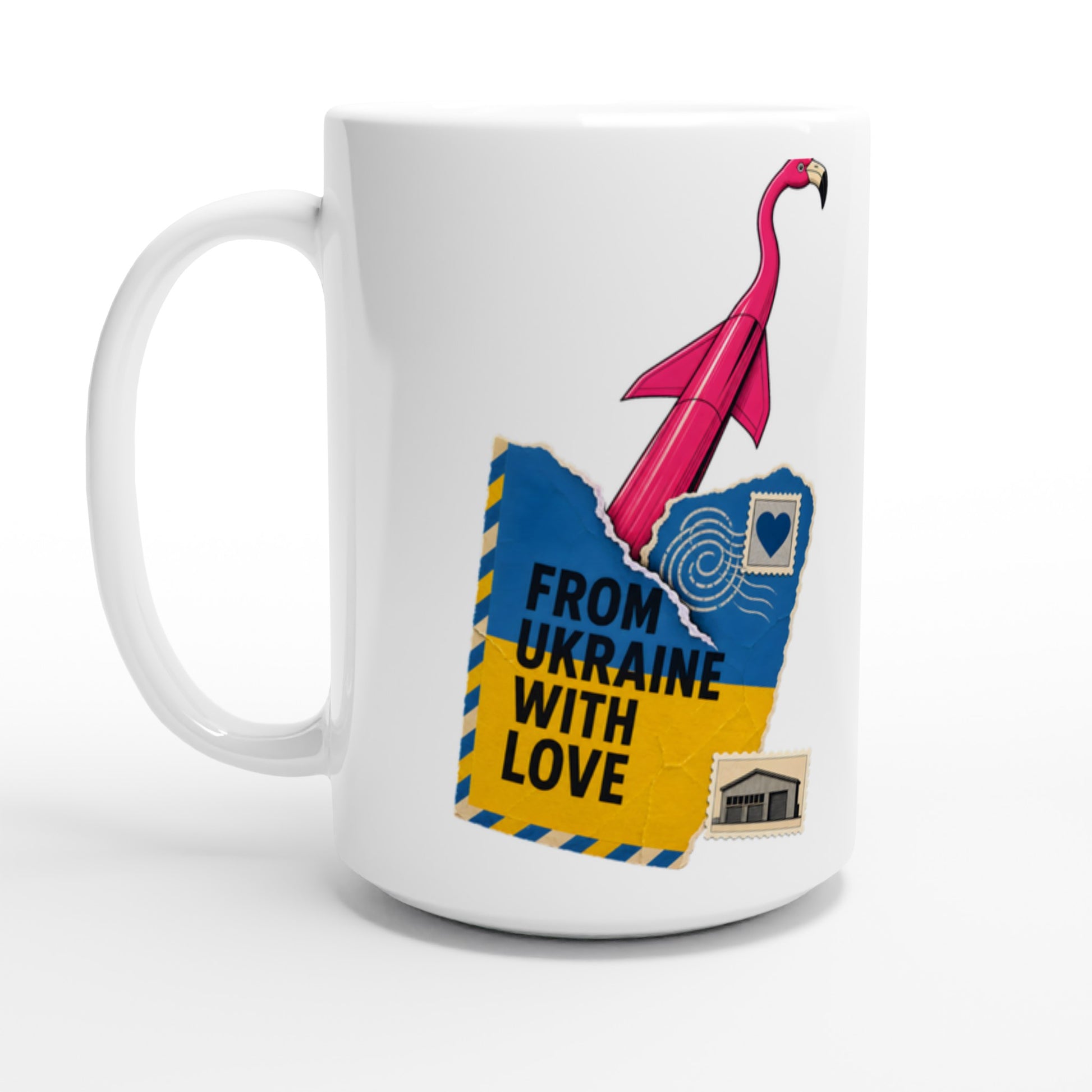 From Ukraine With Love Large Mug — product view 1