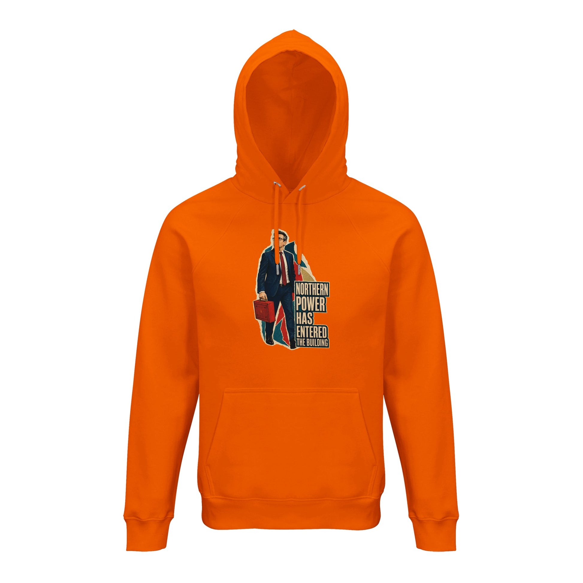Northern Power Has Entered the Building Tote Bag Hoodie — product view 7