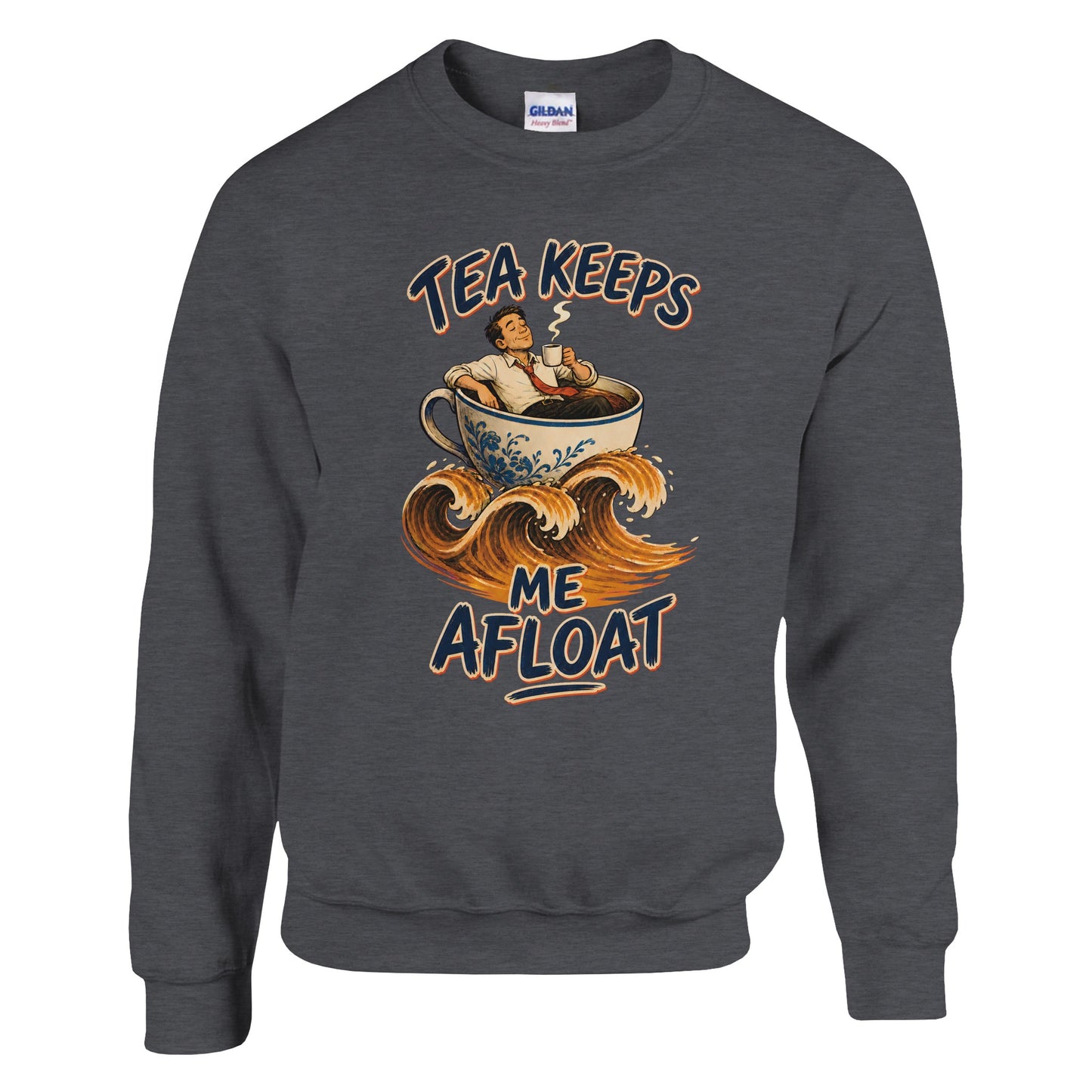 Tea Keeps Me Afloat Sweatshirt — product view 10