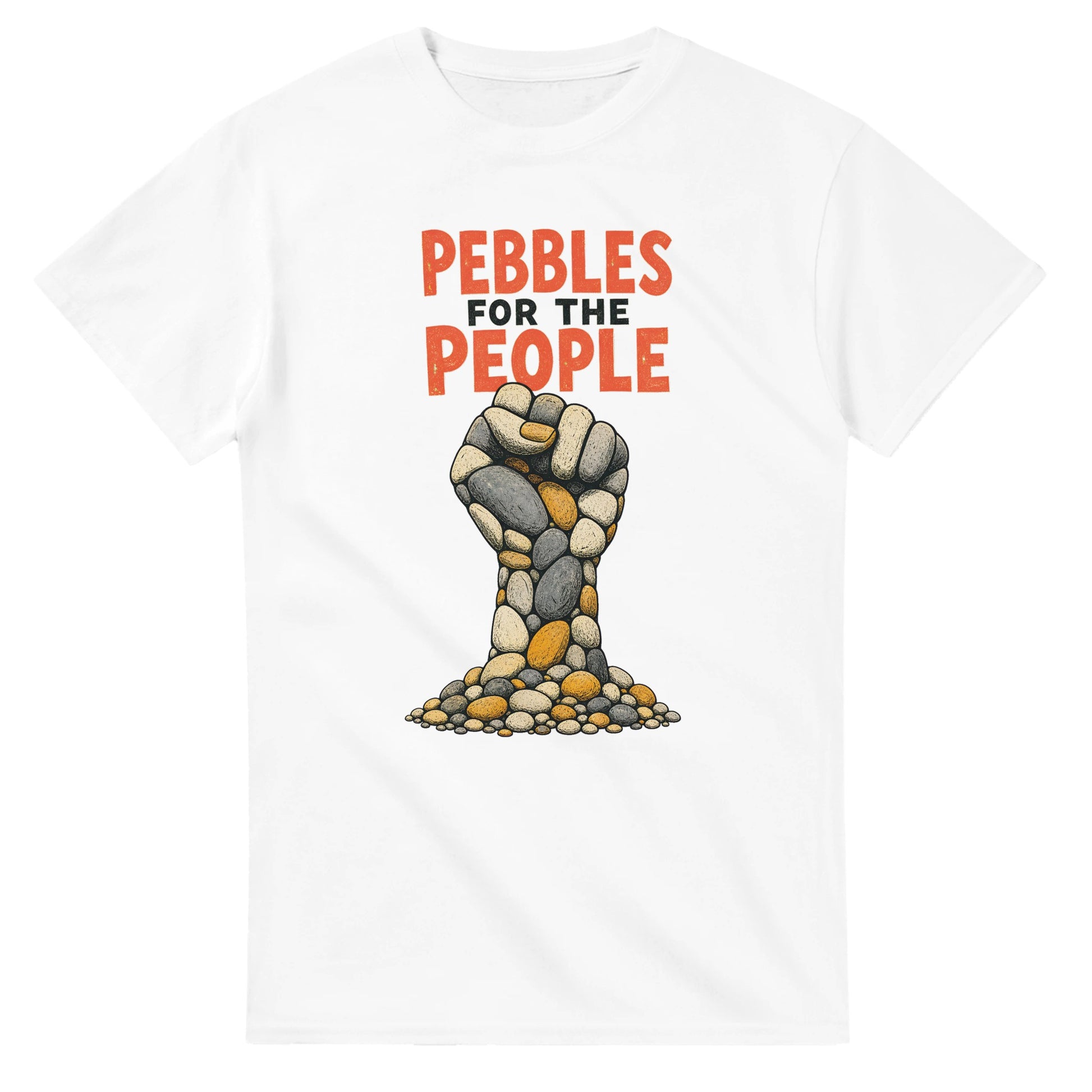 Pebbles for the People Graphic T-shirt — product view 1