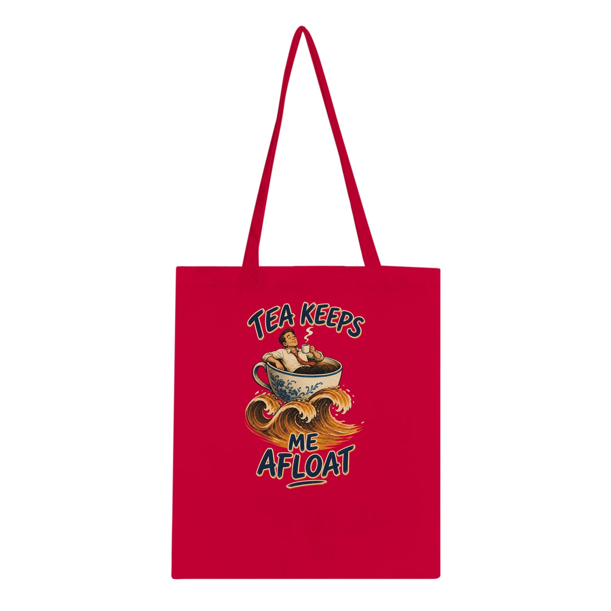 Tea Keeps Me Afloat Tote Bag — product view 5