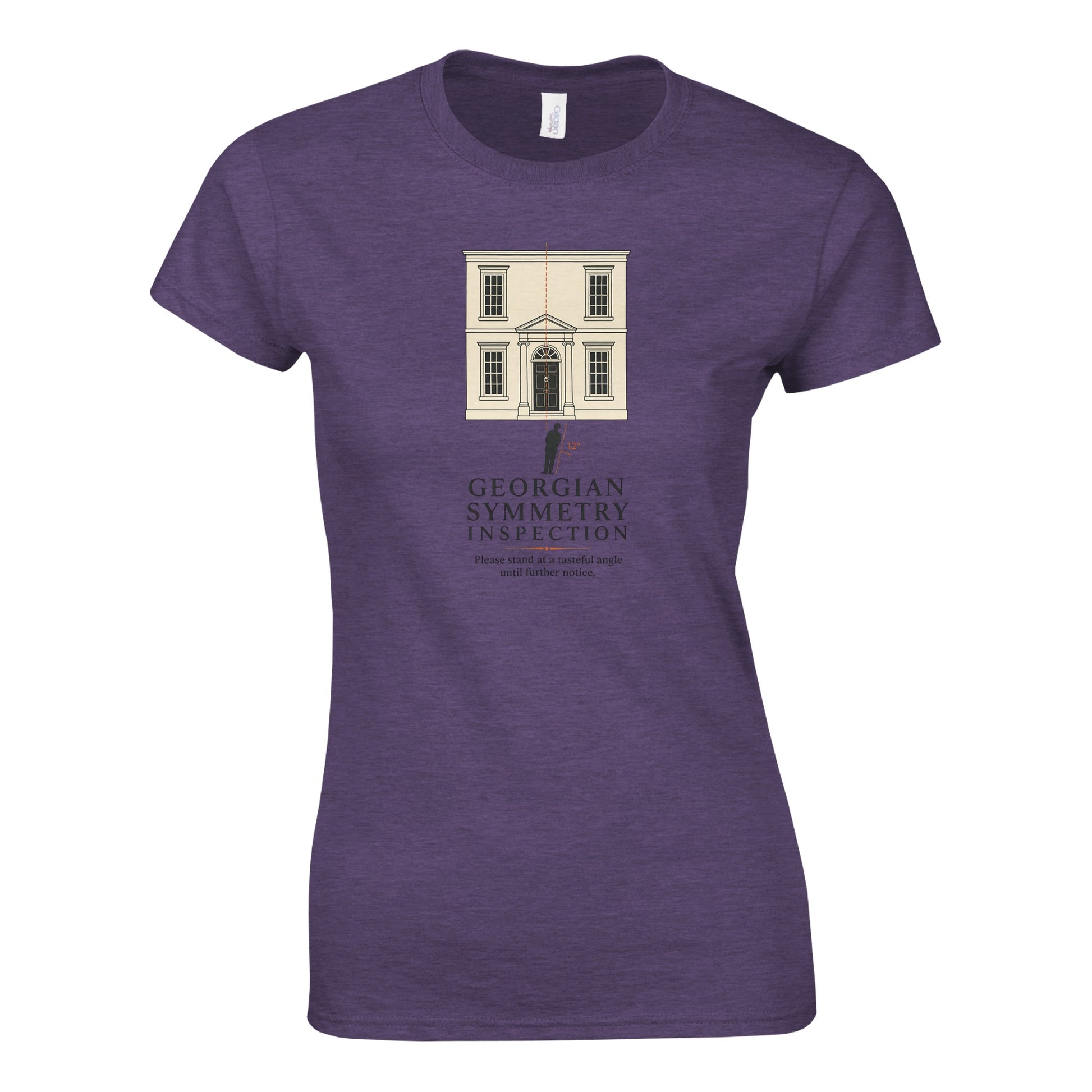 Georgian Symmetry Inspection — Bath Women's T-shirt — product view 9