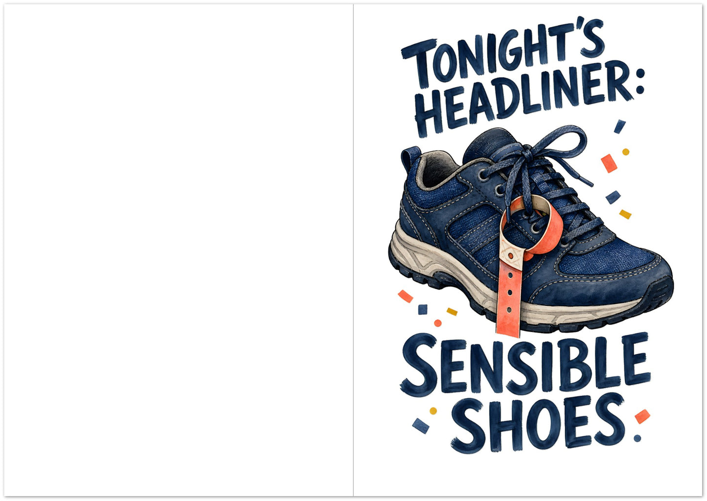 Tonight's Headliner: Sensible Shoes Concert Greeting Card Pack — product view 5