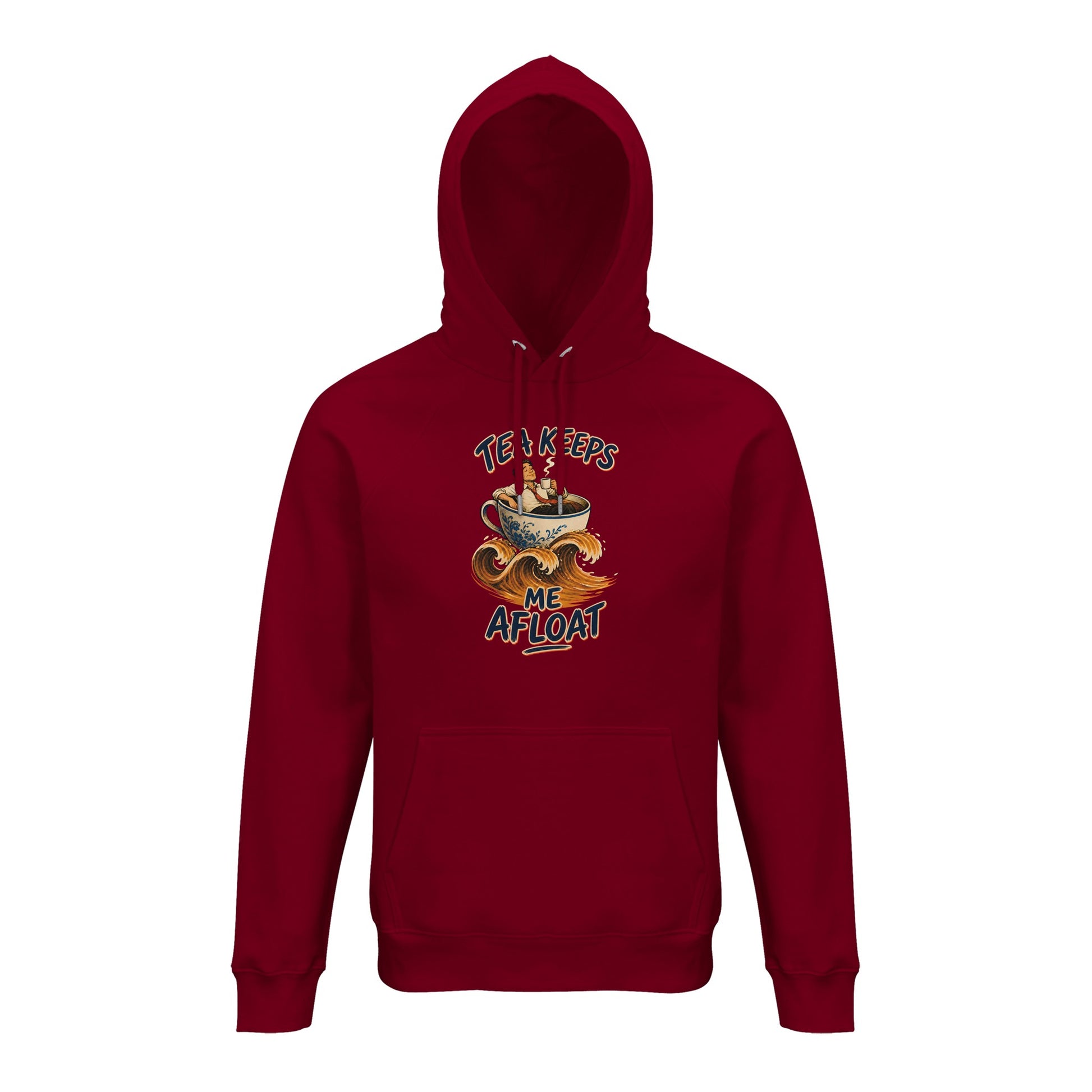 Tea Keeps Me Afloat Hoodie — product view 4