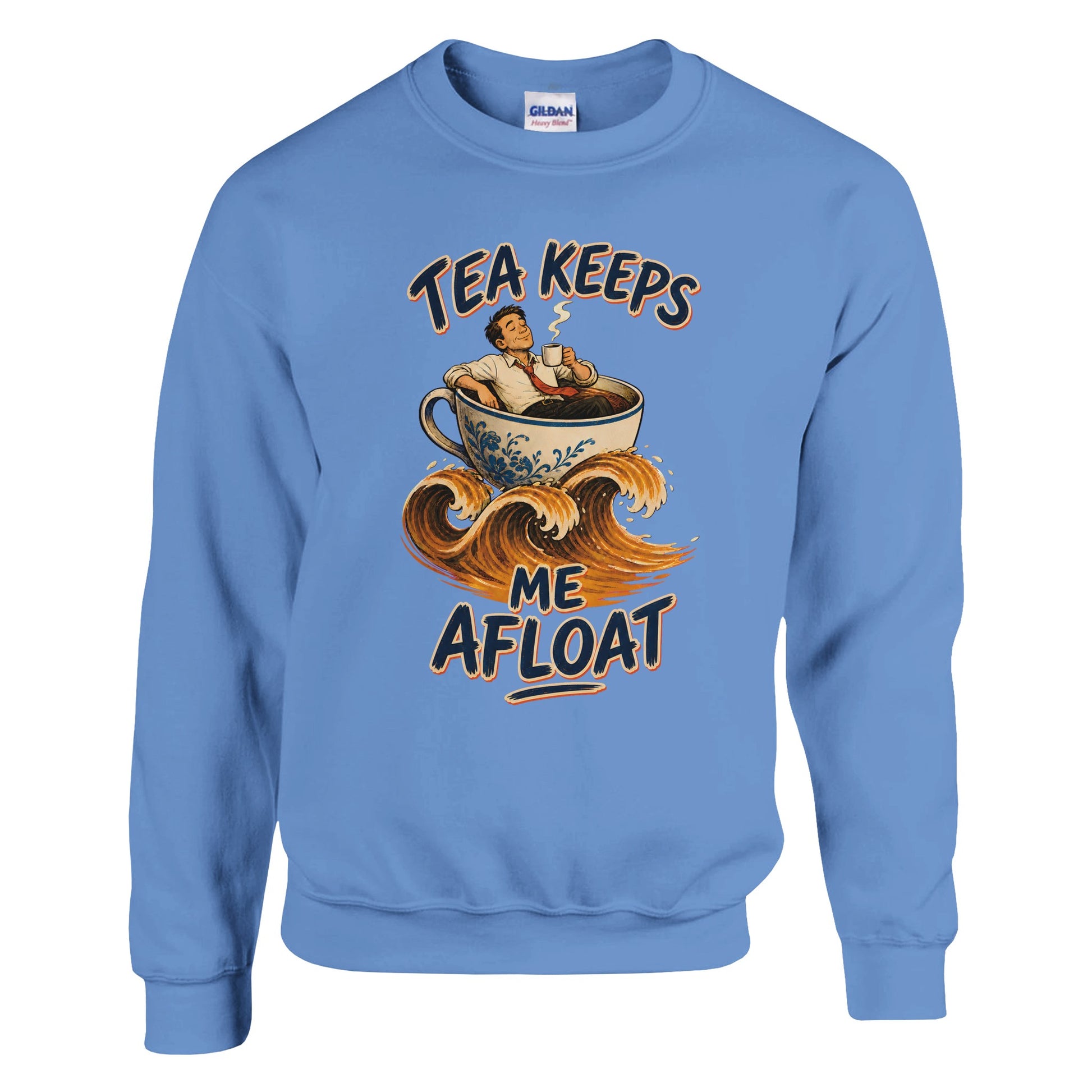 Tea Keeps Me Afloat Sweatshirt — product view 7