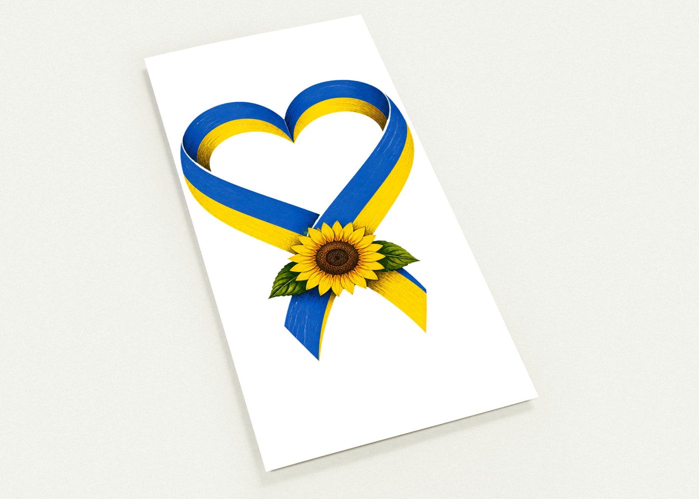 Ukraine Solidarity Ribbon Postcard Pack