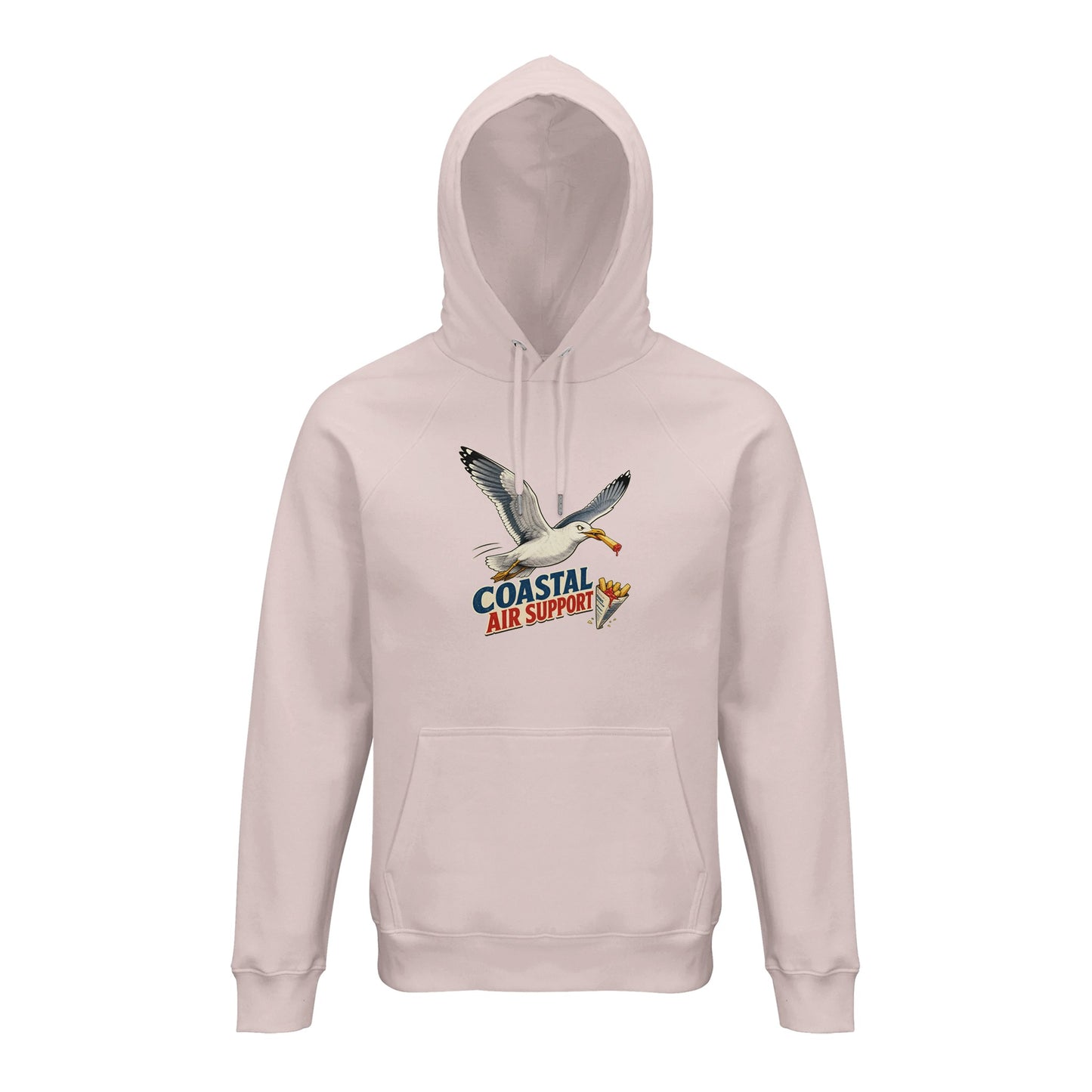 Coastal Air Support Seagull Graphic Hoodie — product view 8