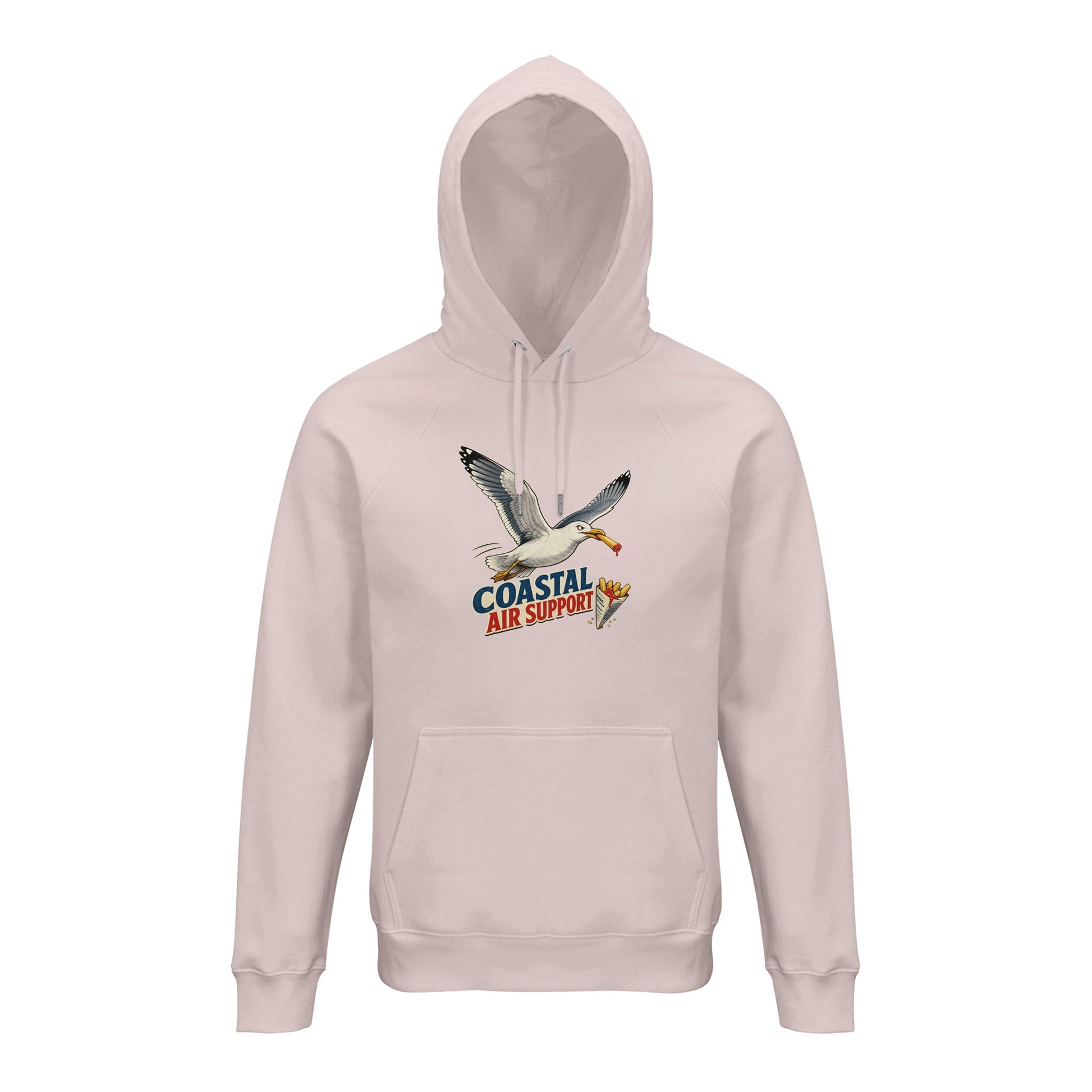 Coastal Air Support Seagull Graphic Hoodie — product view 8
