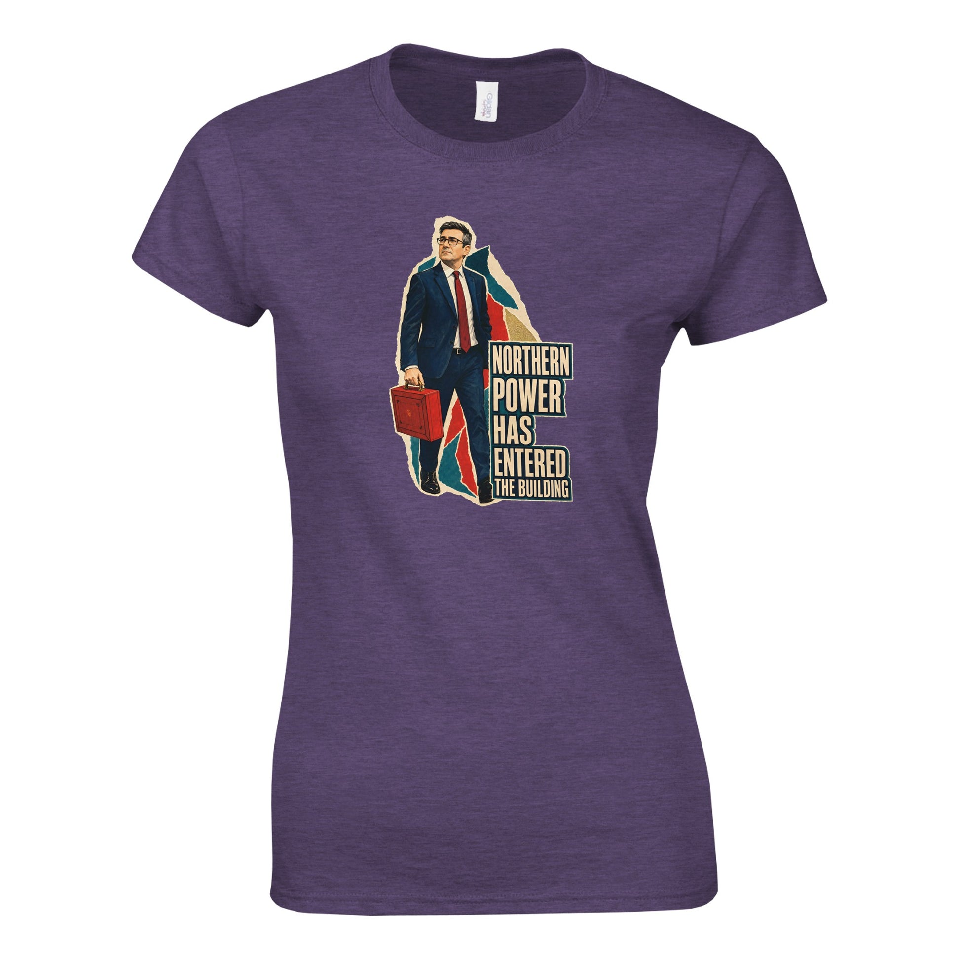 Northern Power Has Entered the Building Tote Bag Women's T-shirt — product view 9