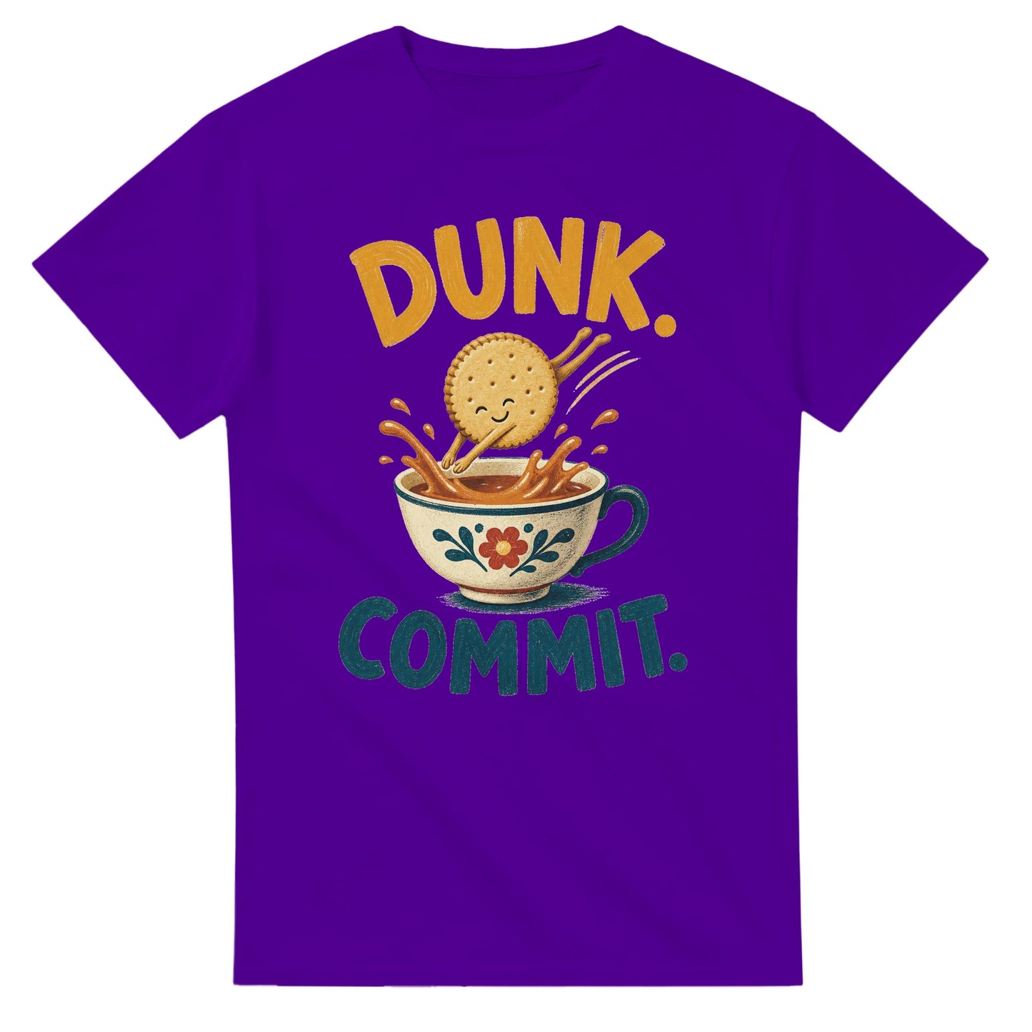 Dunk. Commit. Tea Biscuit Graphic T-shirt — product view 16