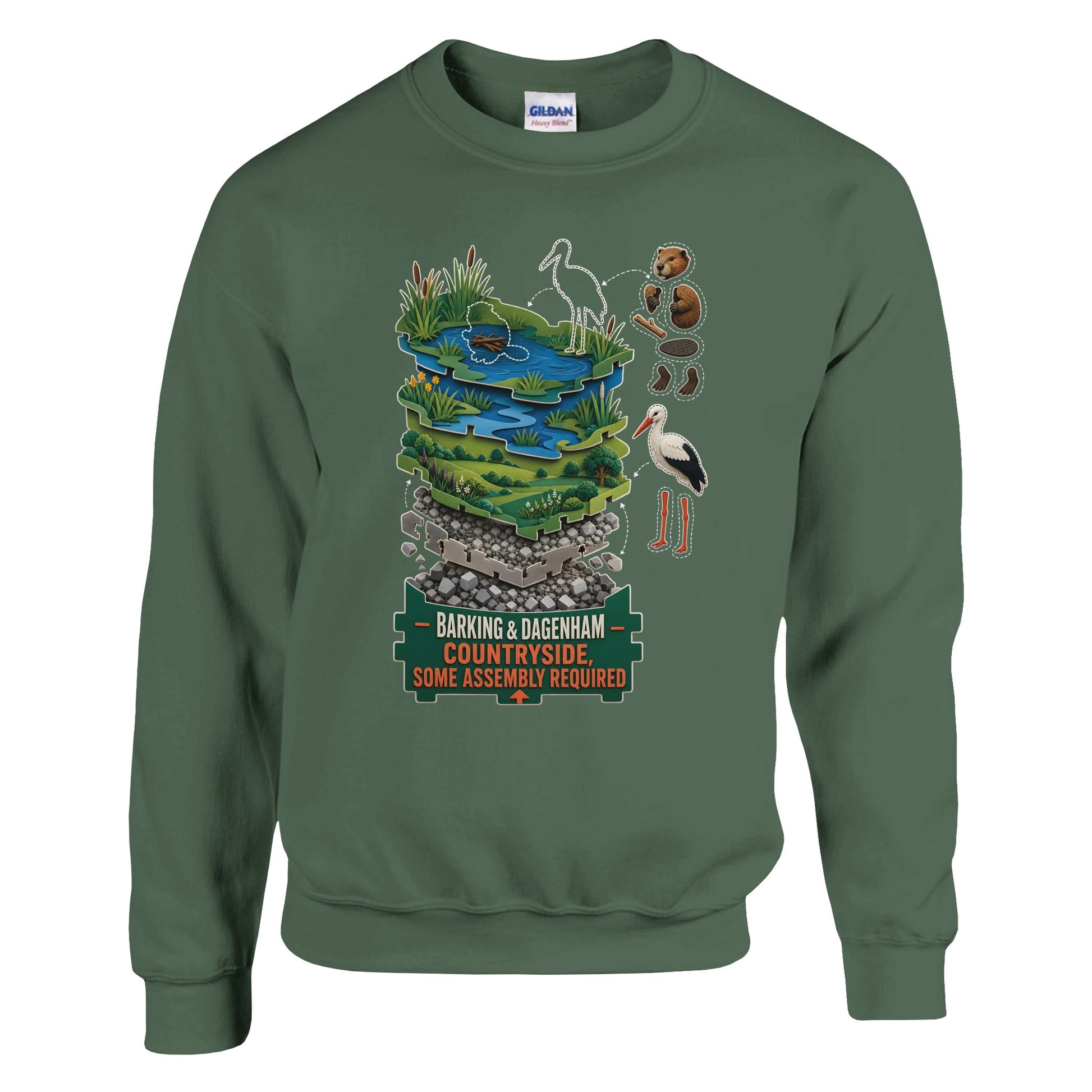 Barking & Dagenham Countryside Sweatshirt — product view 8