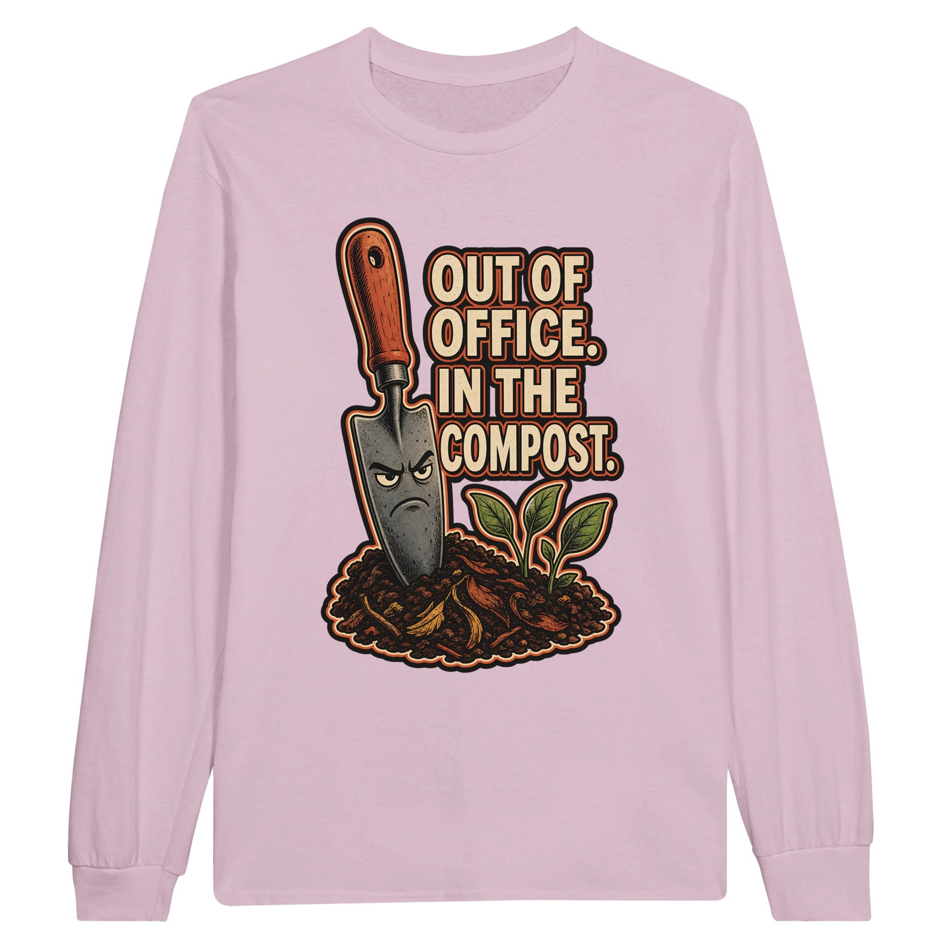 Out of Office, In the Compost Long-Sleeve T-shirt — product view 6