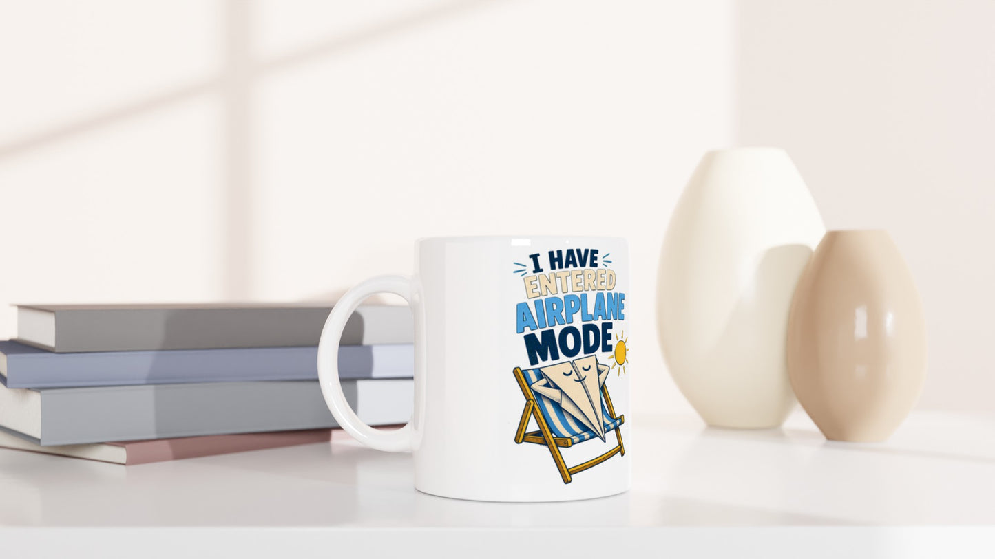 I Have Entered Airplane Mode Graphic Mug — product view 5