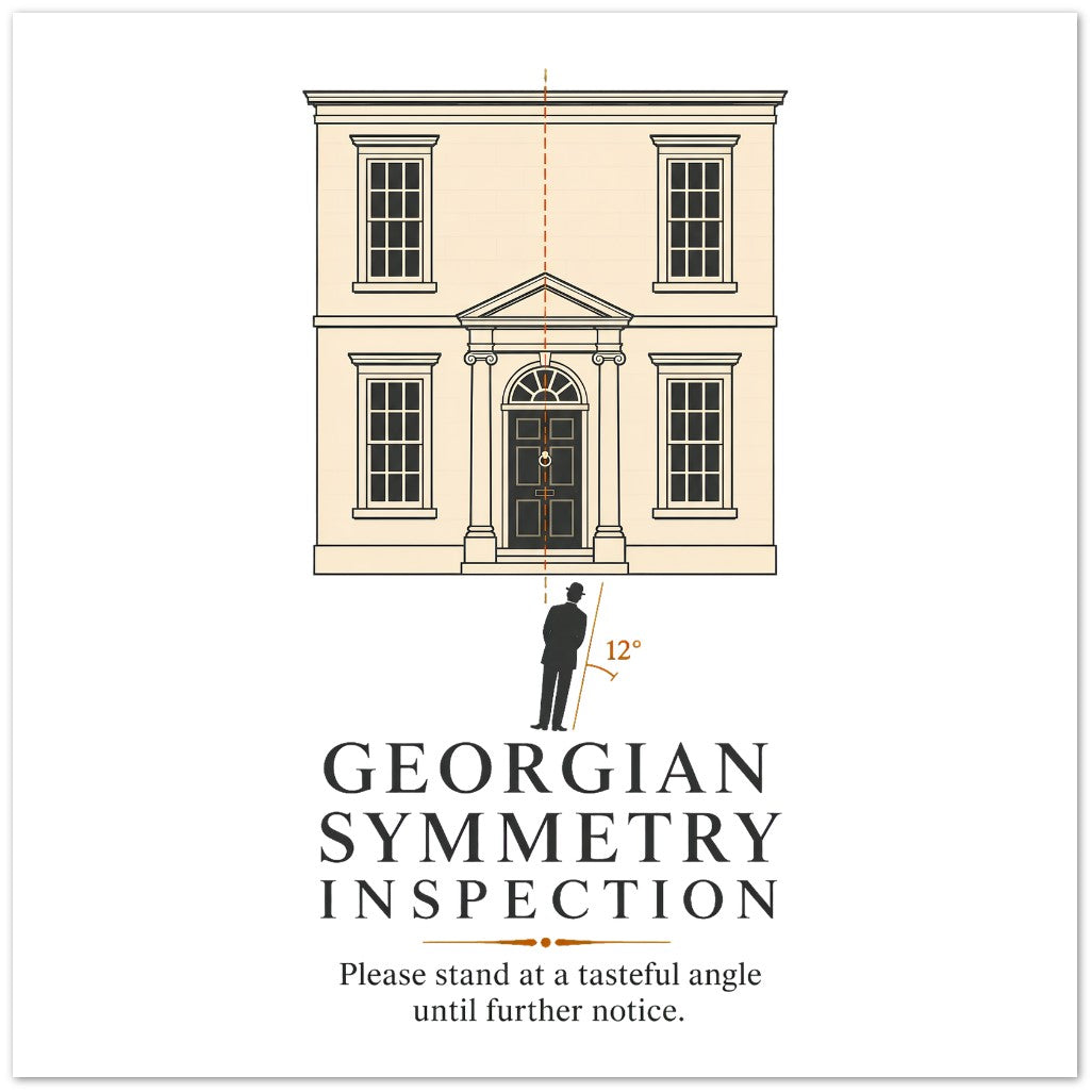 Georgian Symmetry Inspection — Bath Greeting Card Pack — product view 3