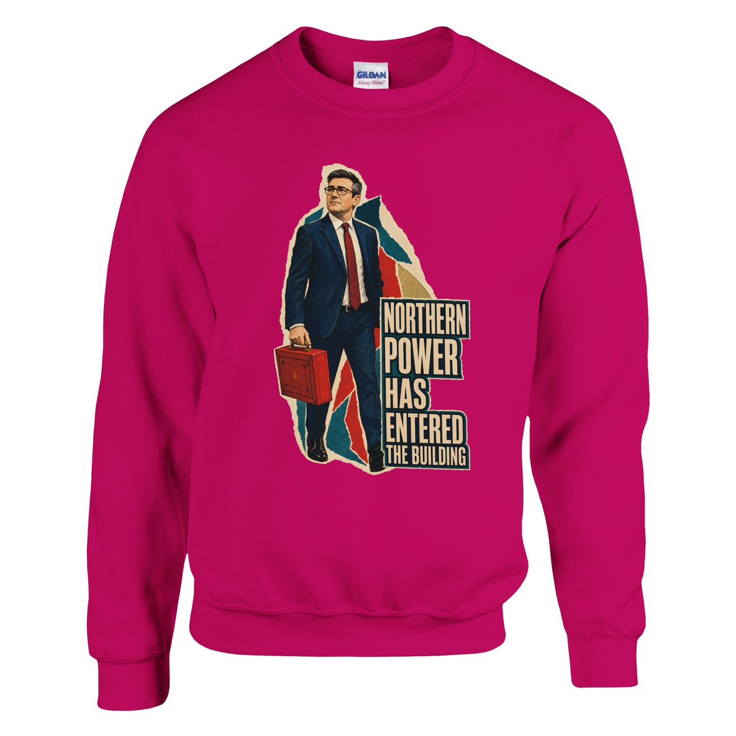Northern Power Has Entered the Building Tote Bag Sweatshirt — product view 2