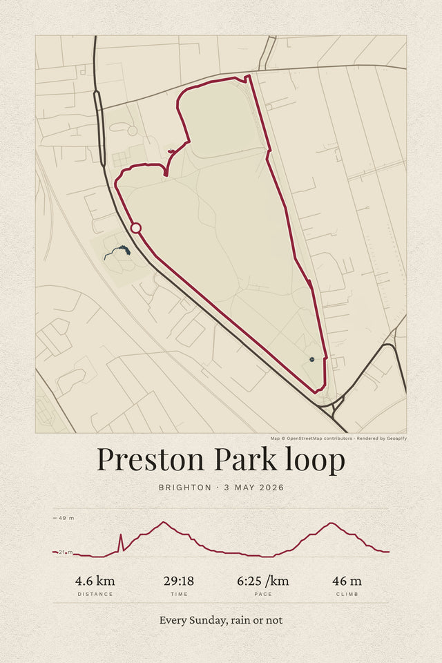 The Route print example