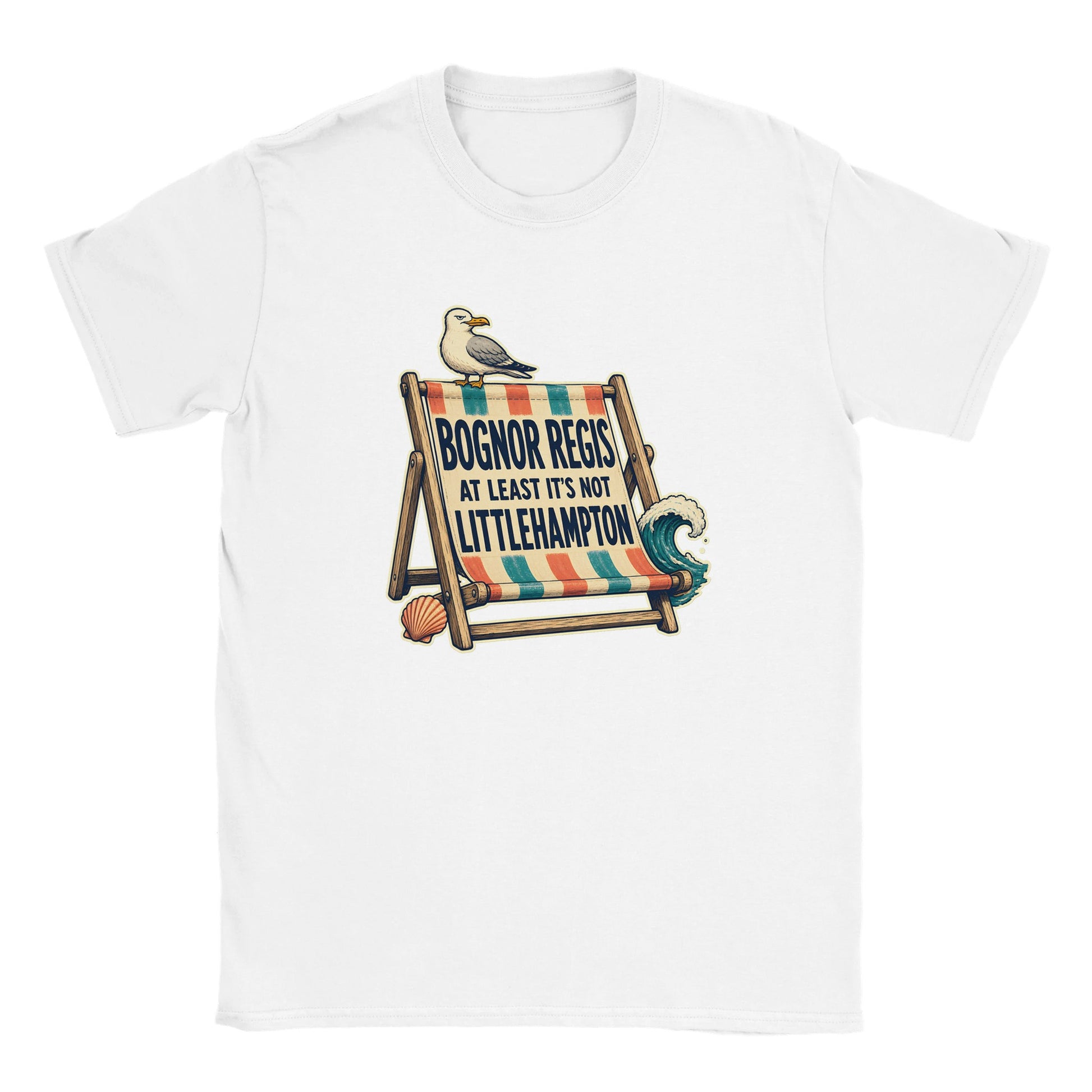 Bognor Regis — At Least It's Not Littlehampton Kids' T-shirt — product view 2