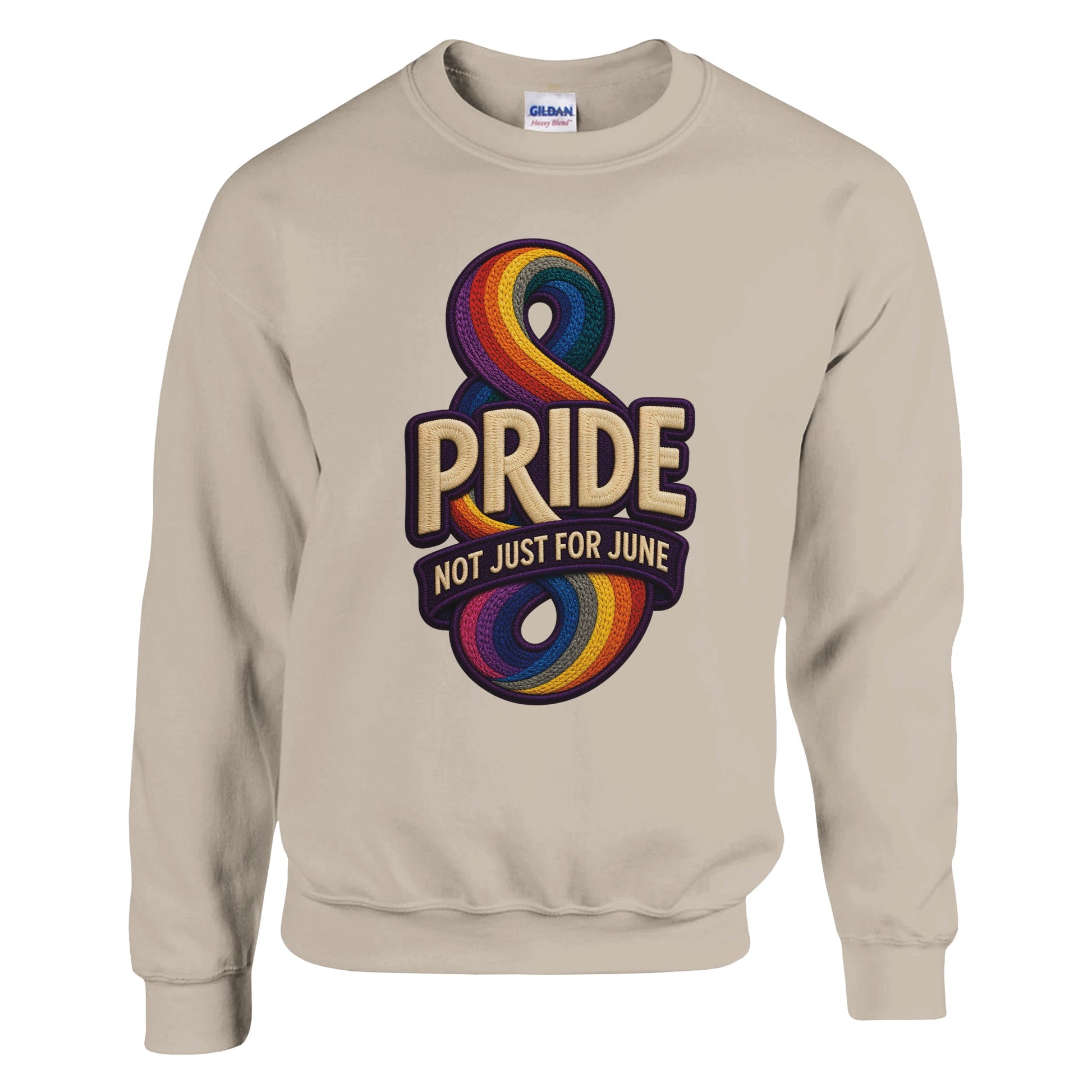 Pride: Not Just for June Sweatshirt — product view 6