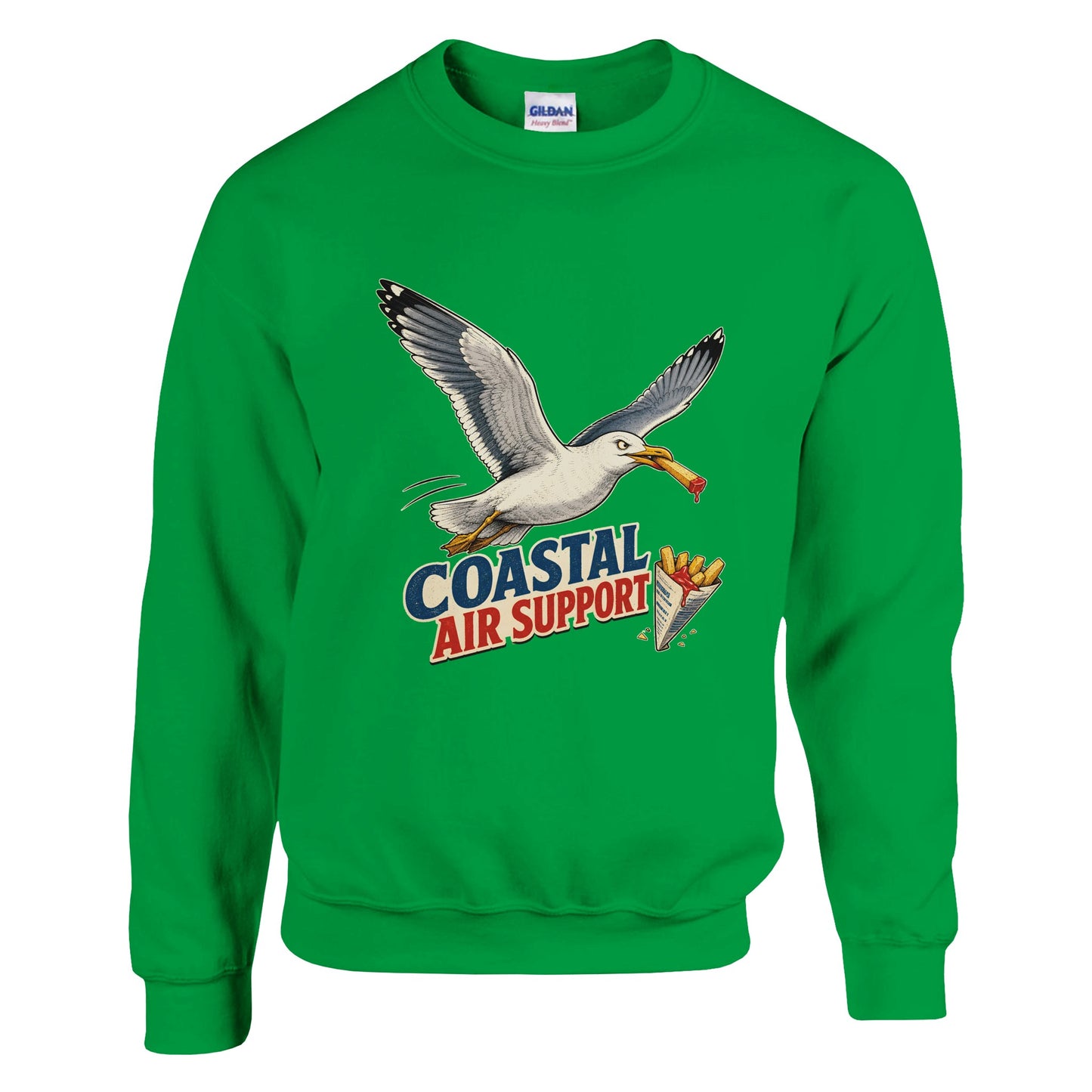 Coastal Air Support Seagull Graphic Sweatshirt — product view 12