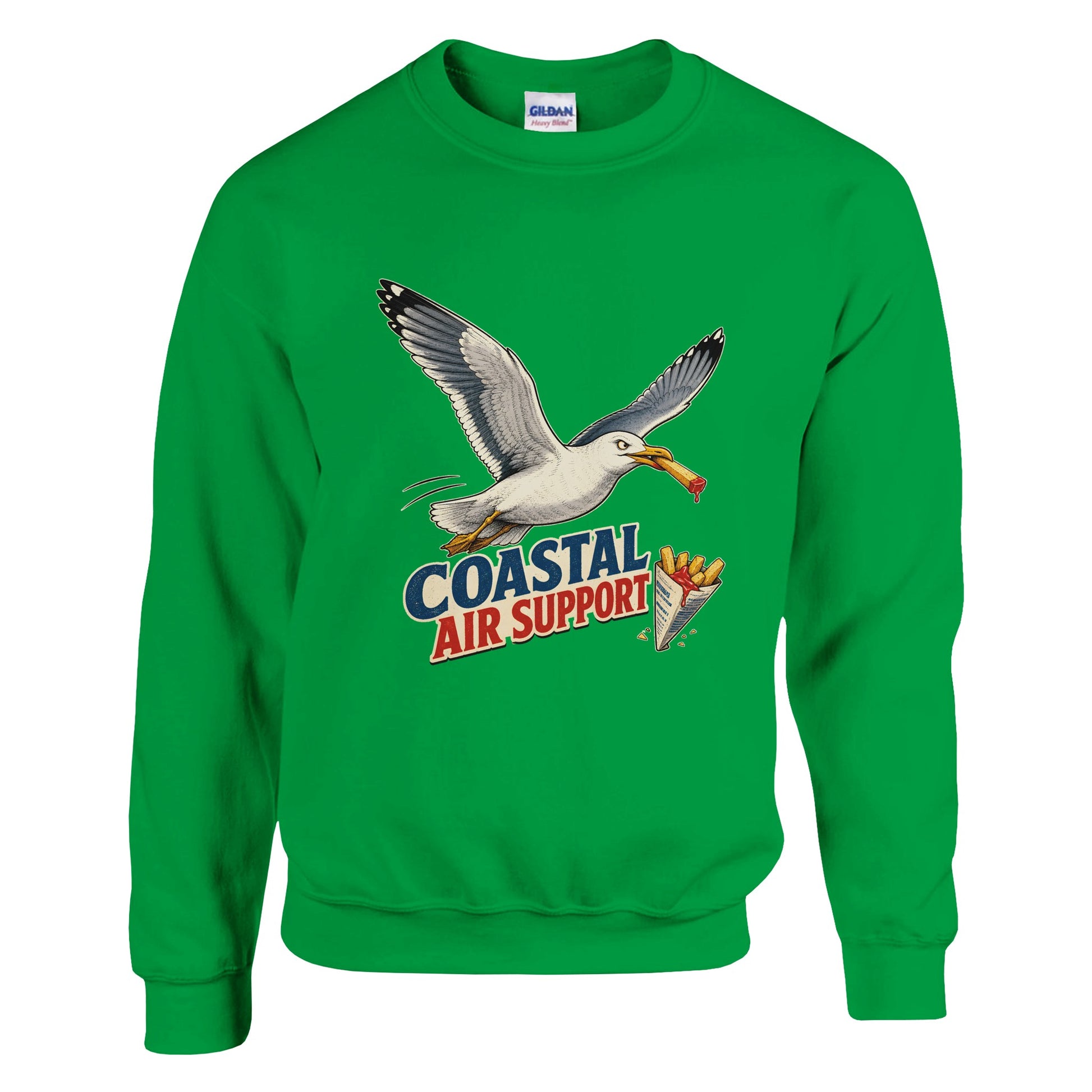Coastal Air Support Seagull Graphic Sweatshirt — product view 12