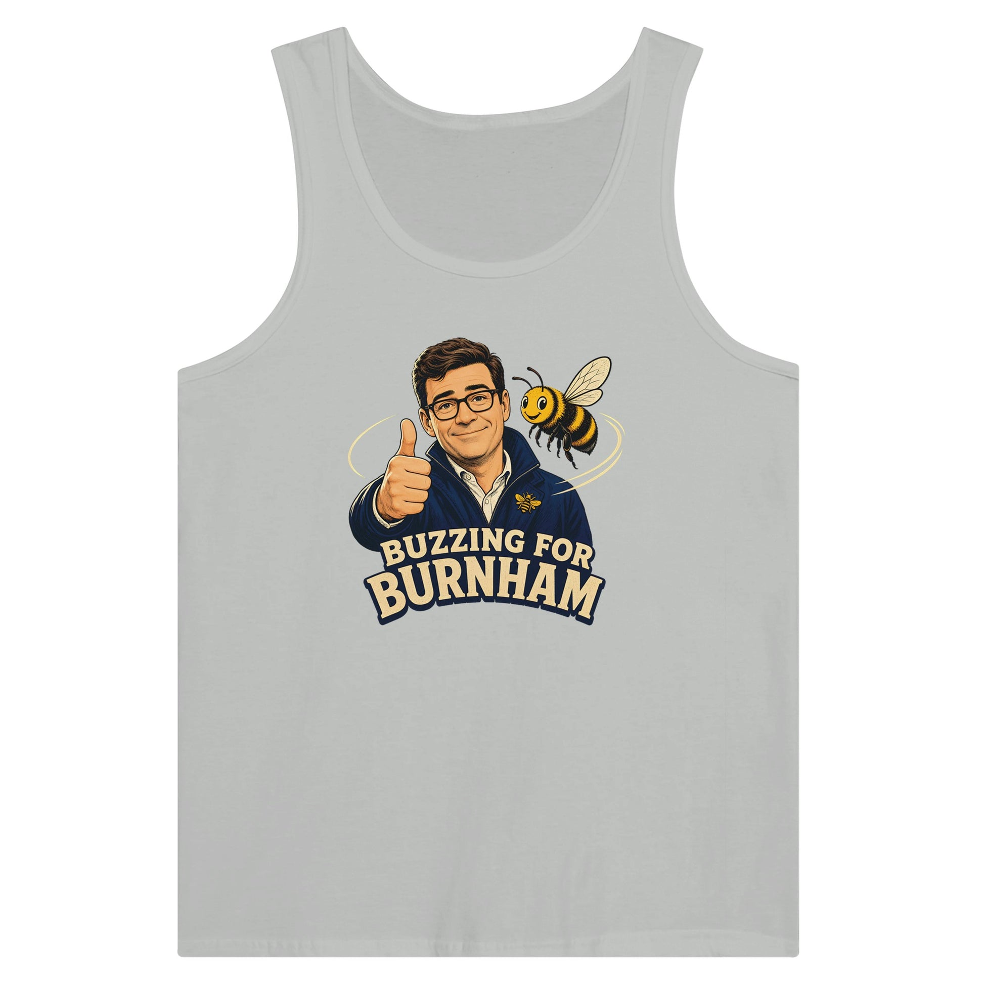 Buzzing for Burnham Premium Unisex Tank Top — product view 5