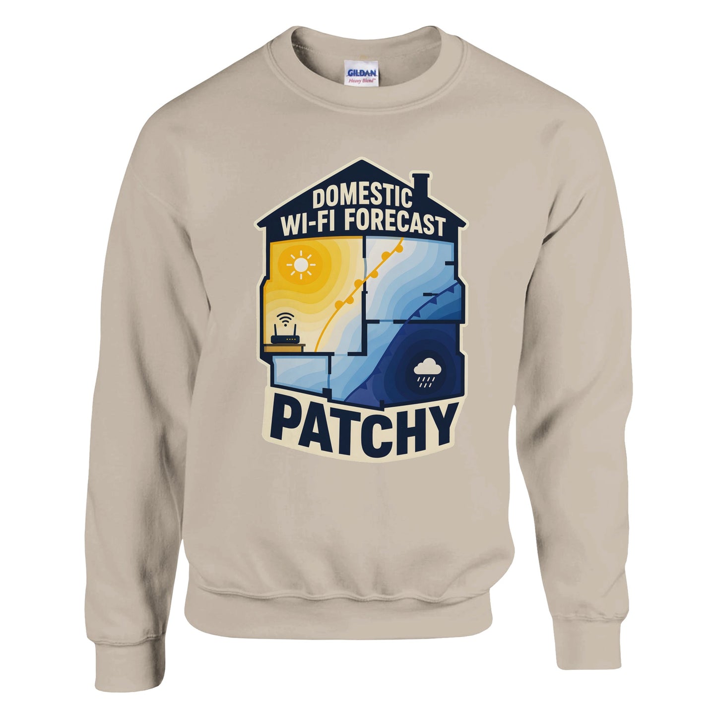 Domestic Wi-Fi Forecast Patchy Sweatshirt — product view 14