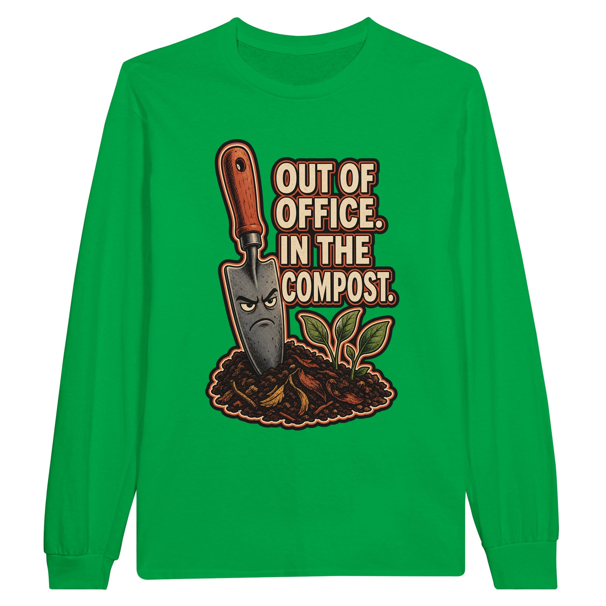Out of Office, In the Compost Long-Sleeve T-shirt — product view 12