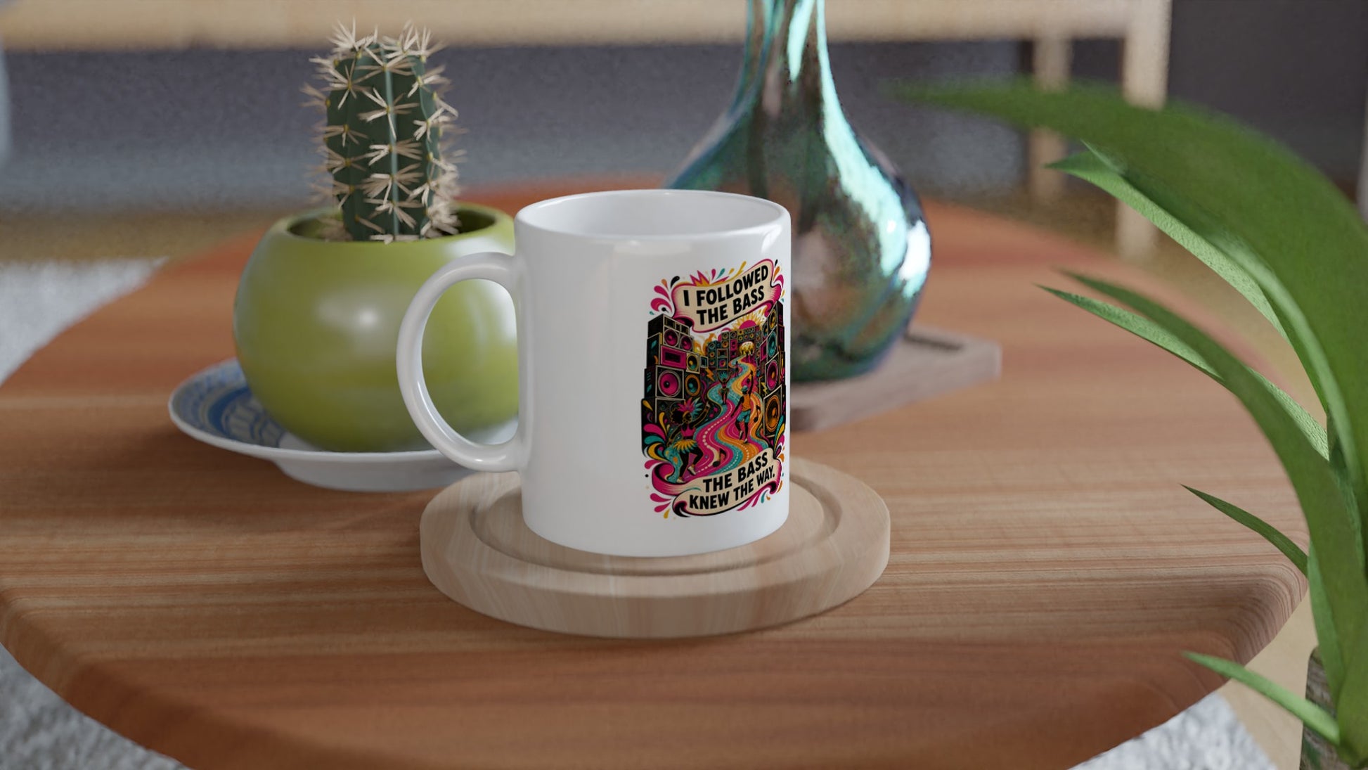 I Followed the Bass Mug — product view 3
