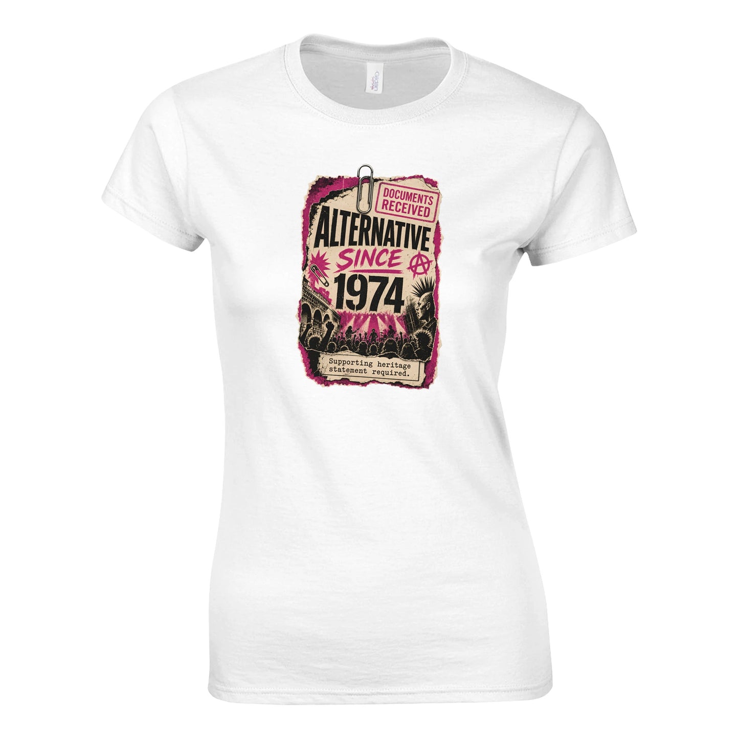 Camden Alternative Since 1974 — Illustrated Women's T-shirt — product view 1